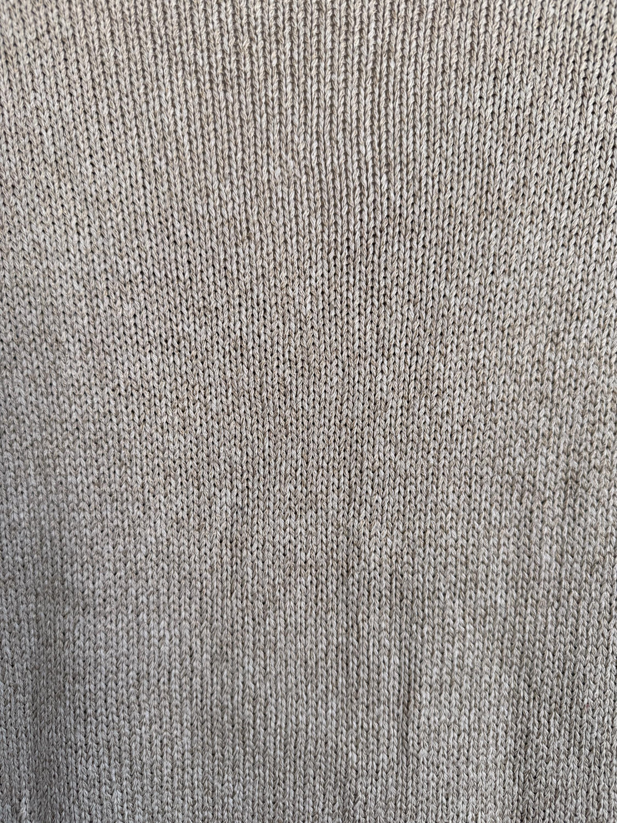 Oatmeal V-Neck Lightweight Knit Sweater – Minimalist Capsule Wardrobe Staple