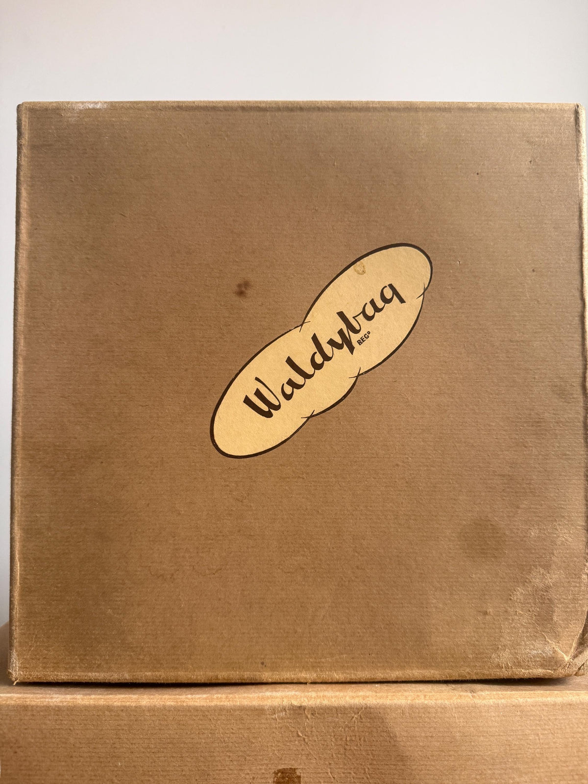 Vintage Waldybag Handbag Retail Box | 1950s 1960s England Display Packaging