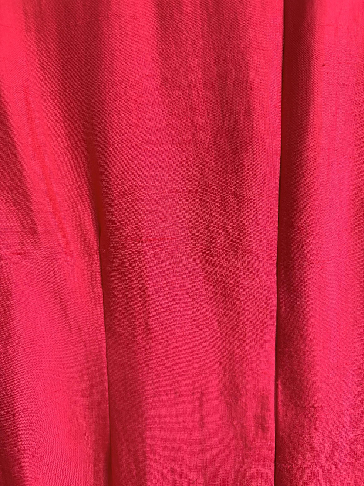 1960s Cerise Pink Shift Dress, Jackie O Style, Flared Sleeves, Occasion Wear