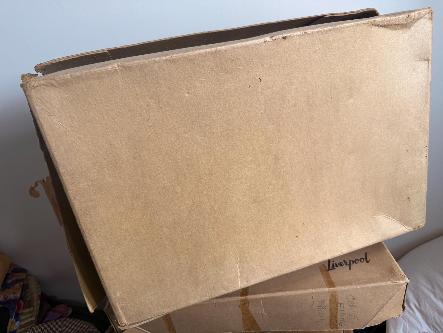 Vintage Lavender Ltd Court Dressmakers Box | Dated 15th September 1954 | Original Sloane Street Packaging | Fashion Ephemera