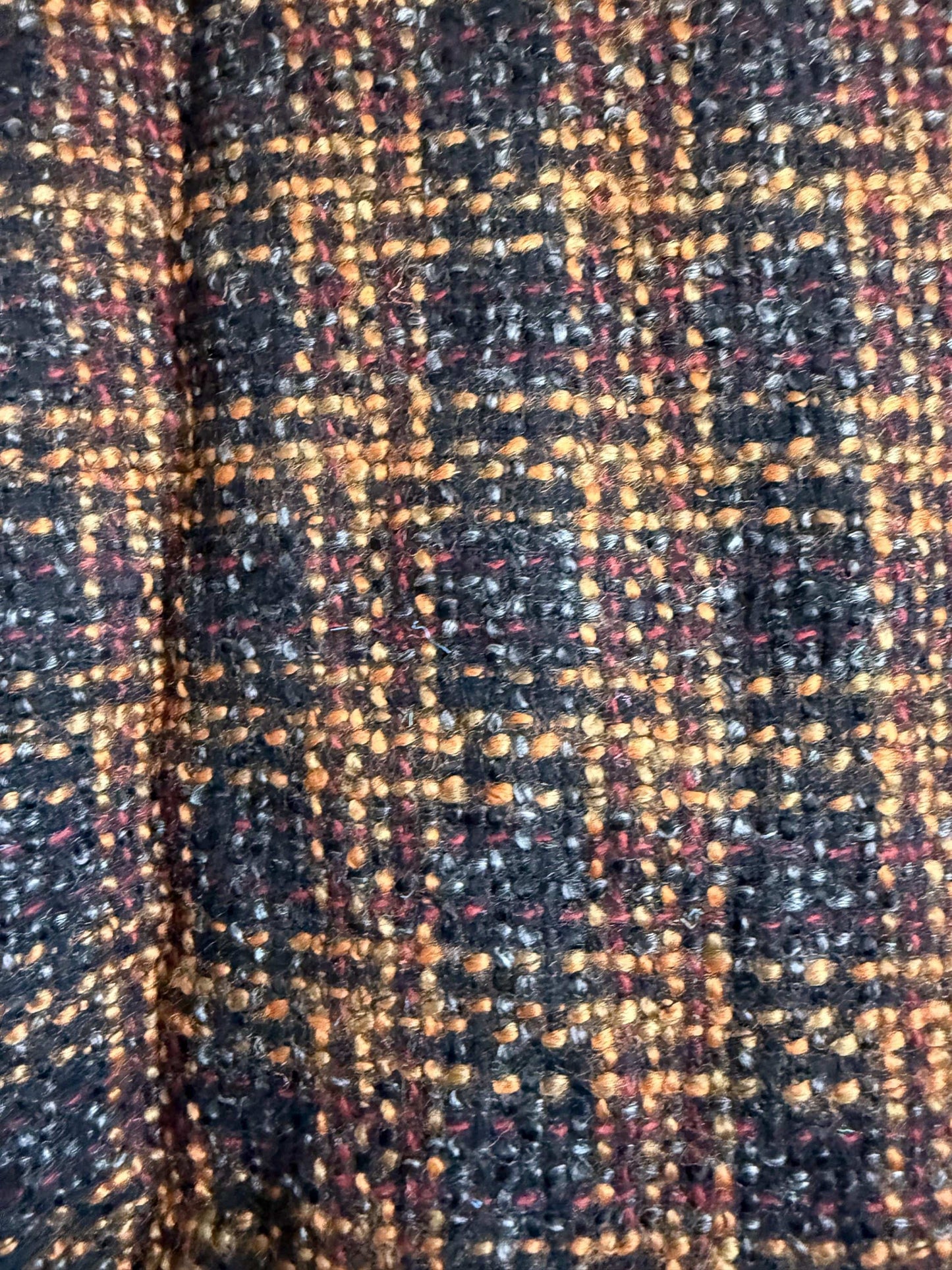 Vintage Tweed Jacket | Gold Button Blazer | Chanel Inspired Cropped Jacket | Smart Tailored Jacket | Classic Vintage Womenswear