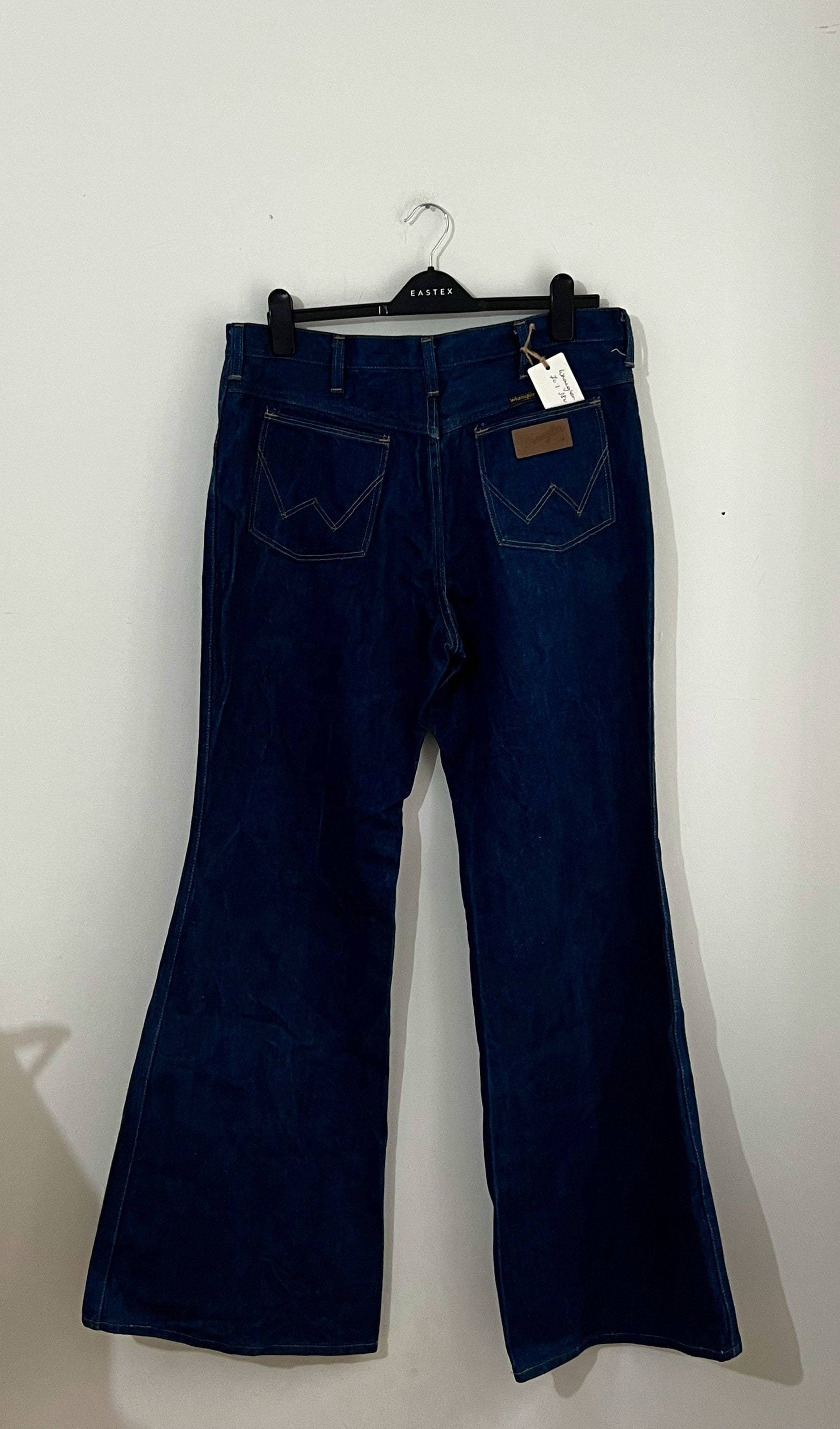 Vintage Wrangler Jeans Vintage Wrangler Jeans W38 L32 Blue UK Size 16 Pretty Vintage - Hand Curated Vintage
