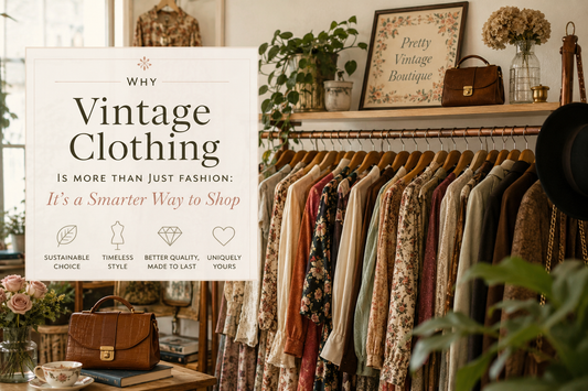 Why Vintage Clothing Is More Than Just Fashion: It’s a Smarter Way to Shop