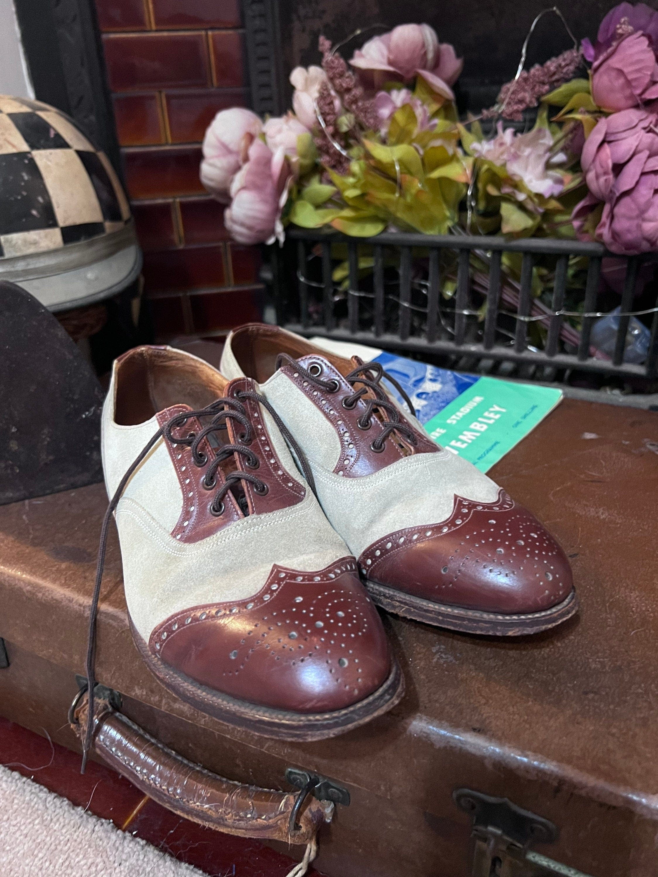 Vintage brogues clearance