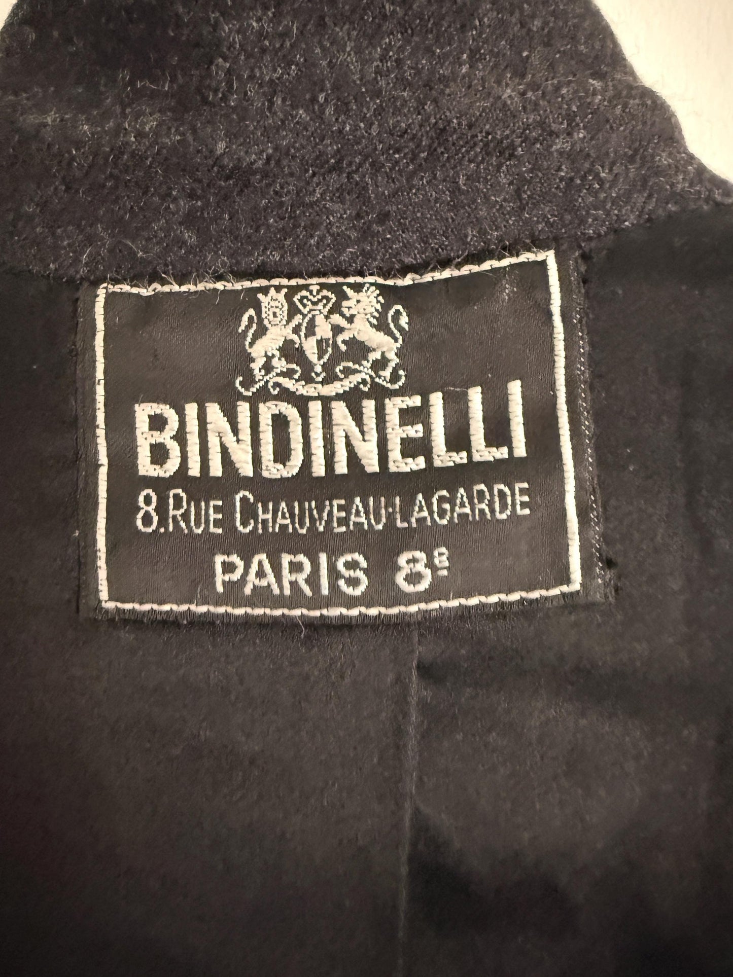 1952 French Bespoke Morning Coat by Bindinelli Paris – Black Wool Tailcoat – 1950s Formal Menswear