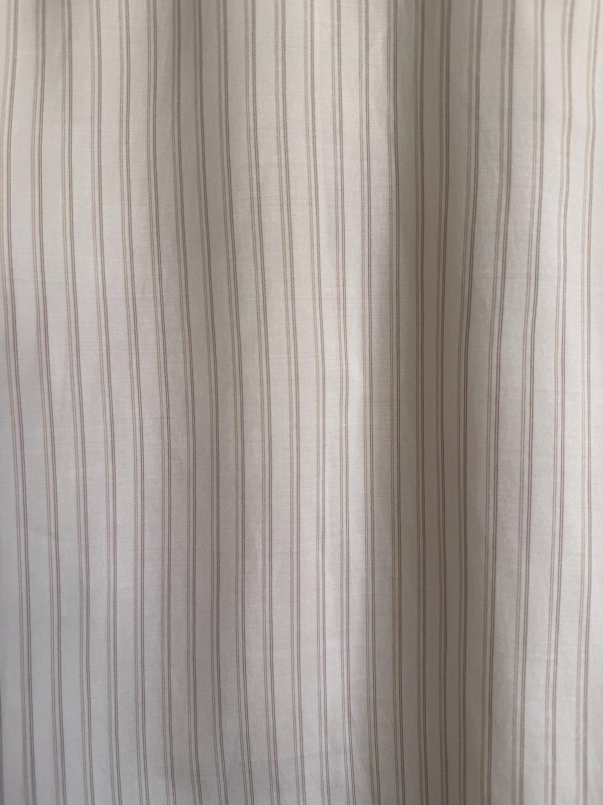Vintage Alexon Striped Blouse Cream Long Sleeve Shirt Puff Sleeve Secretary Blouse Smart Vintage Office Shirt Classic British Fashion