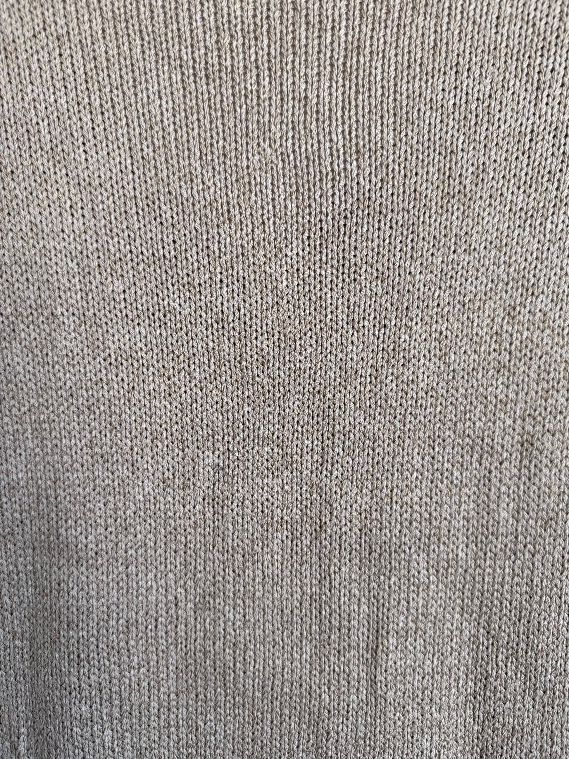 Neutral Knit Jumper Oatmeal V Neck Sweater Lightweight Acrylic Knit Natural Minimalist Capsule Wardrobe Spring Knit Vintage Style