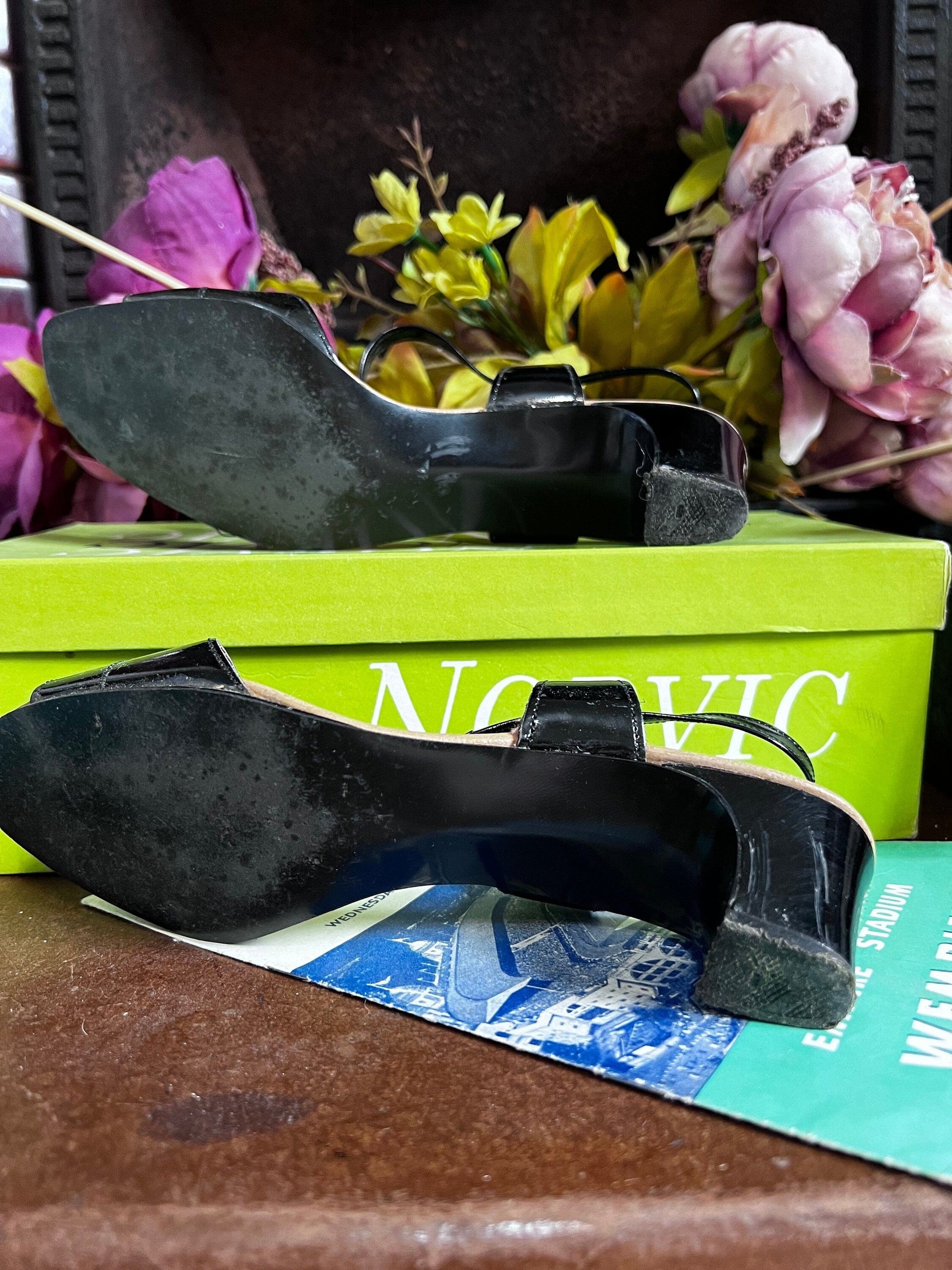 Patent Vintage Black Sandals leather Buckle Sun spree sandals leather, Vintage sandals, Vintage Shoes, 70s Shoes, vintage shoes & box UK3