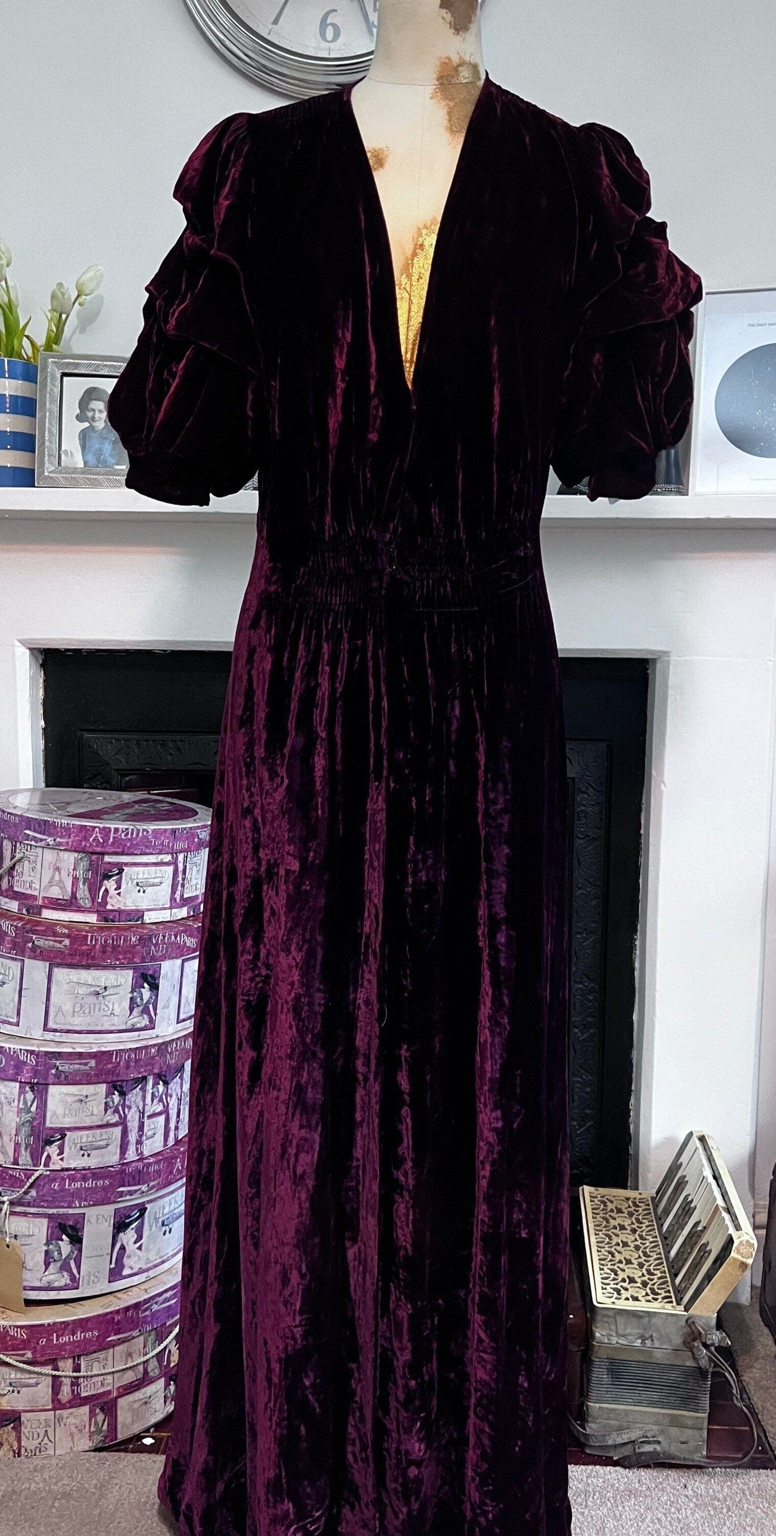 Vintage discount dress 1930