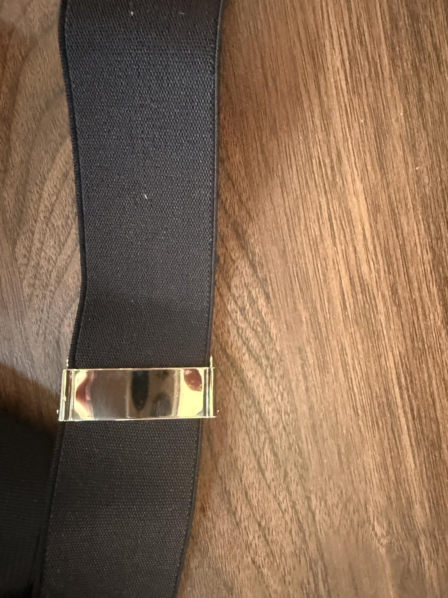 Vintage 1950s 60s Men's Black Button Braces – Leather End Formal Trouser Suspenders