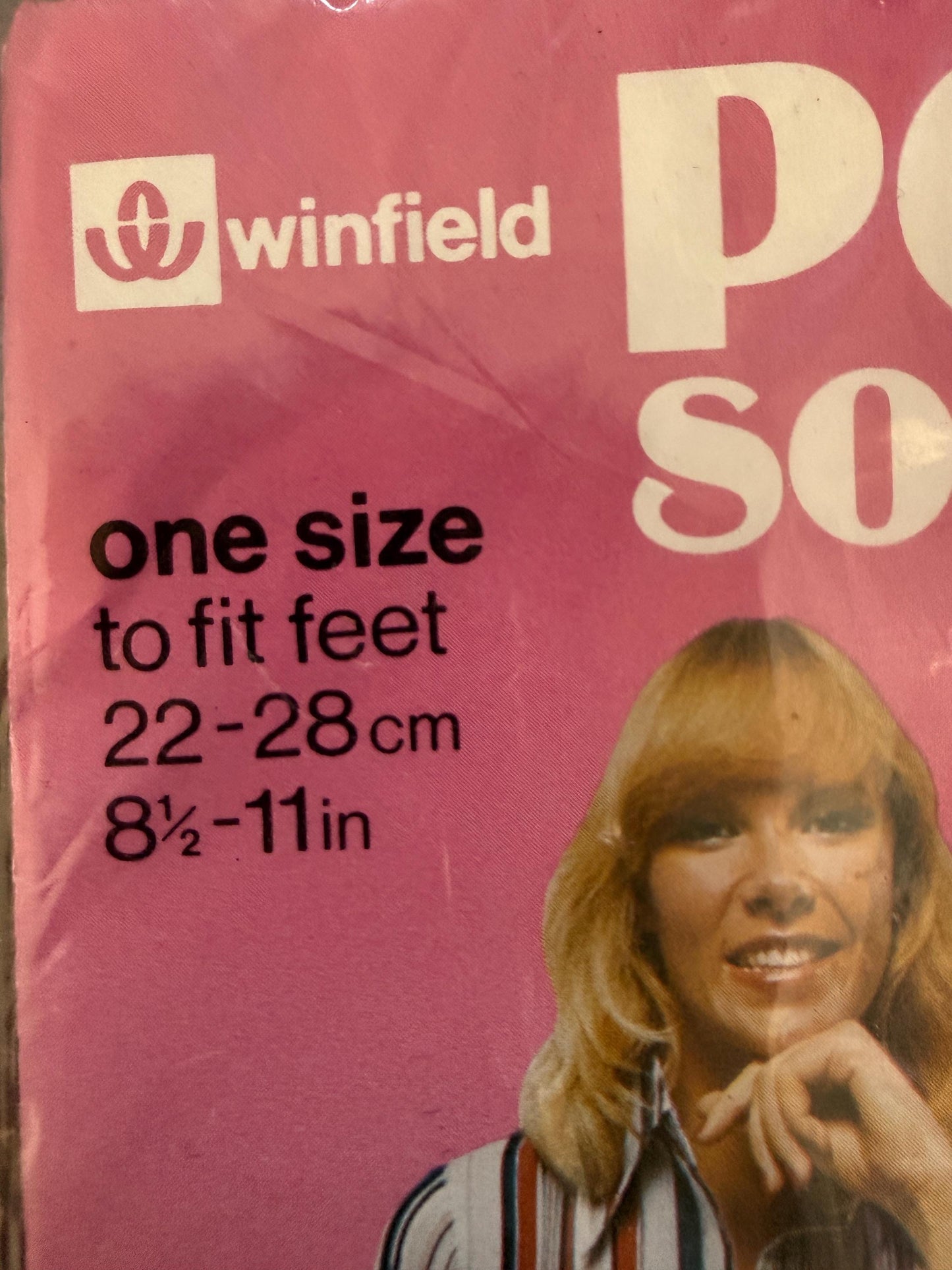 Vintage 1970s Winfield Pop Socks Woolworth Nylon Socks Sunrise Deadstock Original Pack