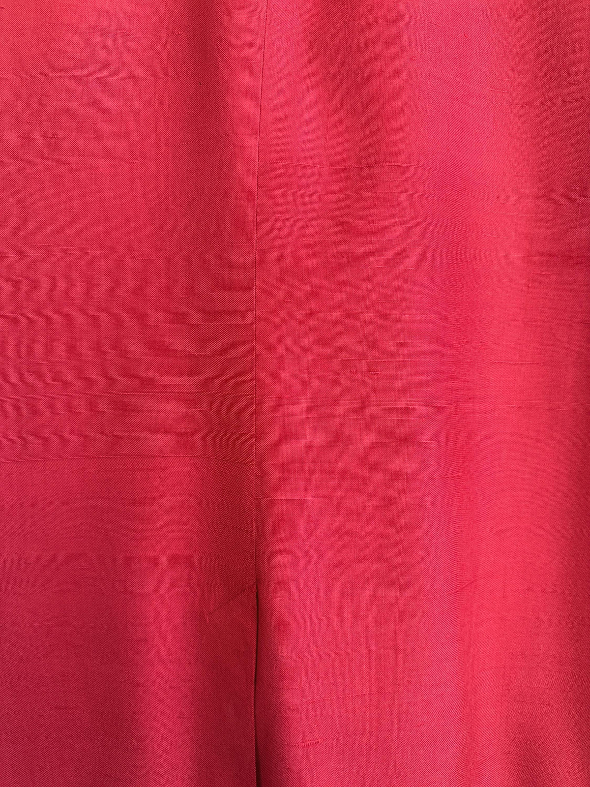Vintage August Silk 100% Silk Jacket UK 10 | Burgundy Silk Blazer | Mandarin Frog Fastening Jacket | 1990s Silk Evening Jacket