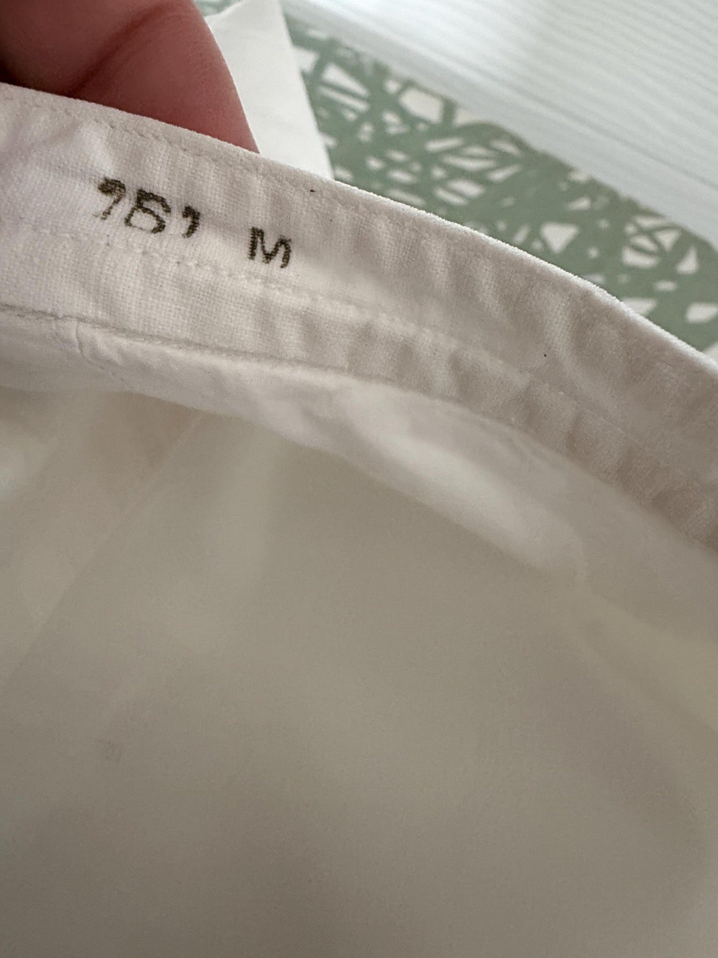 Vintage Austin Reed White Bib Front Dress Shirt Detachable Collar Formal Evening Shirt