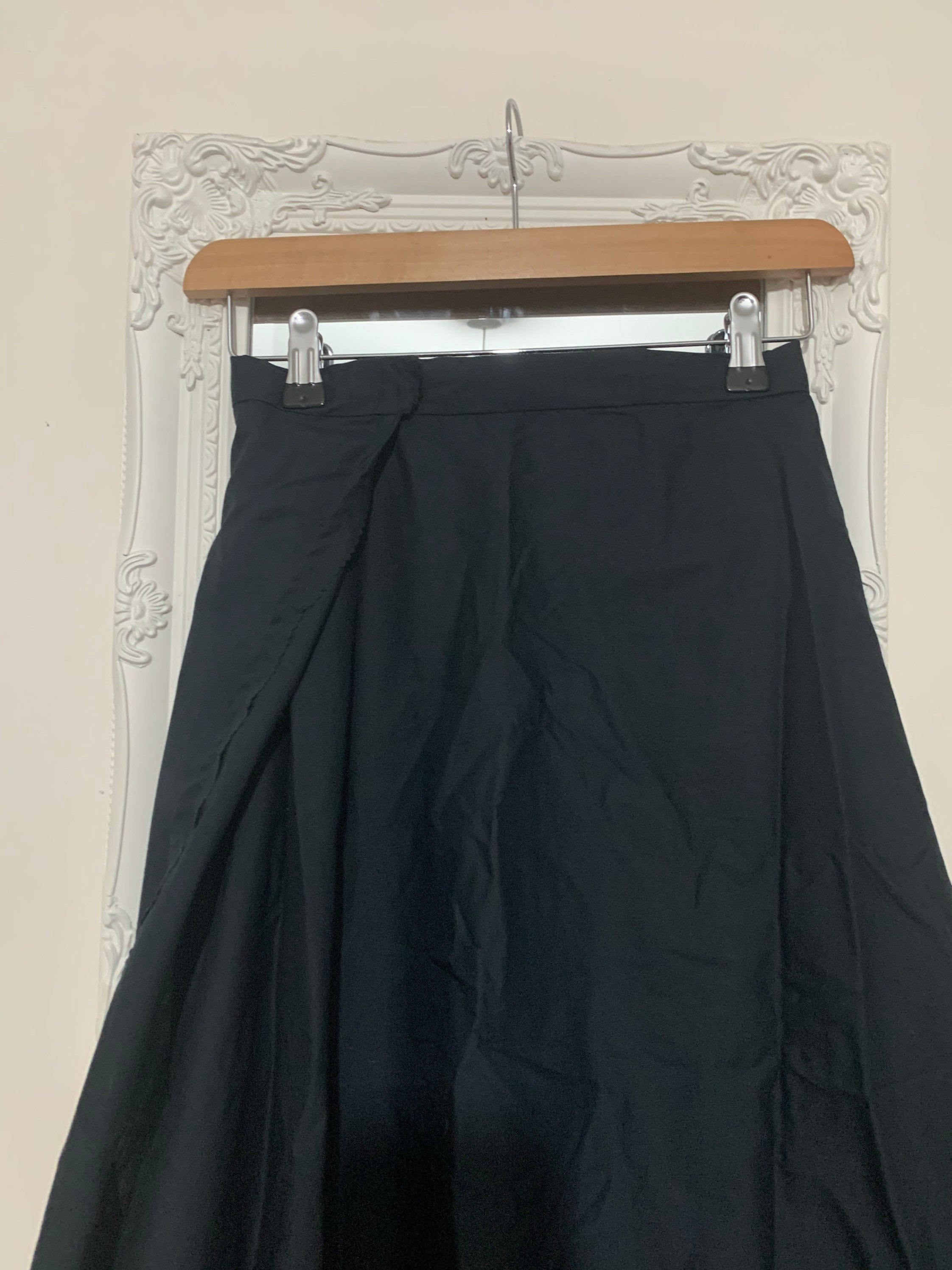 Black circle skirt uk sale