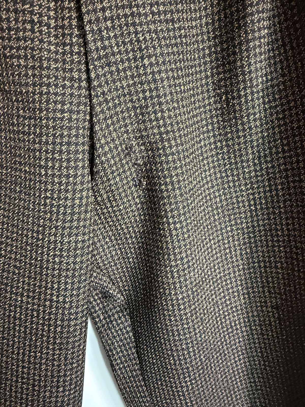 Vintage Men's Three Piece Suit Jerome Super Fine-Twist Wool Aucott Cirencester British Tailored Suit Heritage Country Tweed Size S