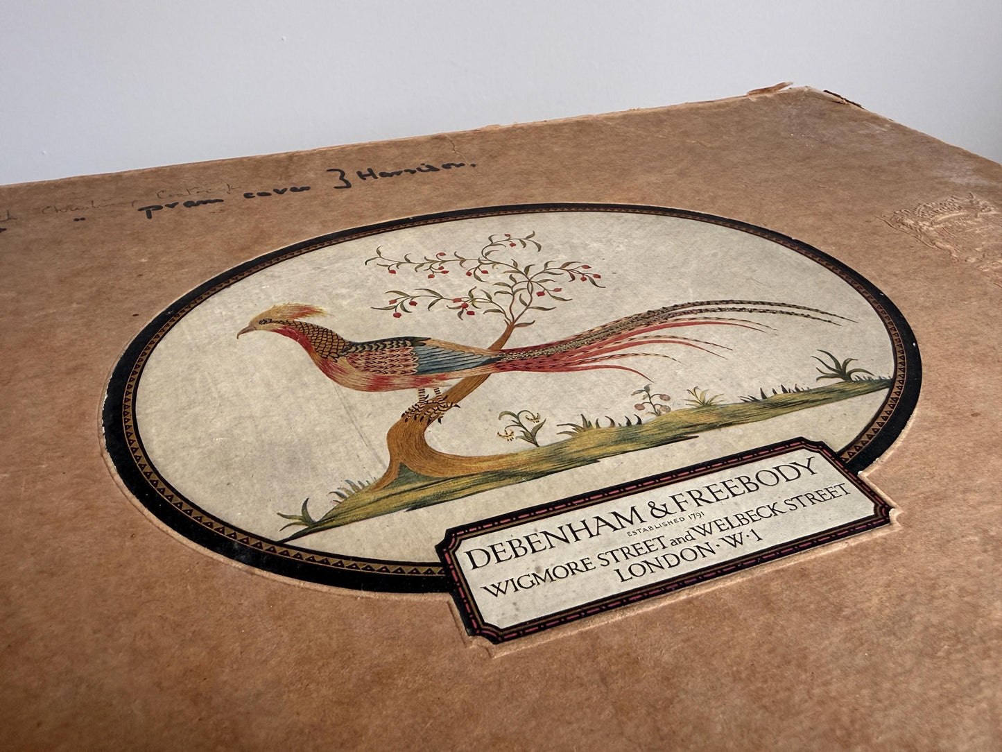 Vintage Debenham & Freebody Presentation Box | Royal Warrant Retail Ephemera