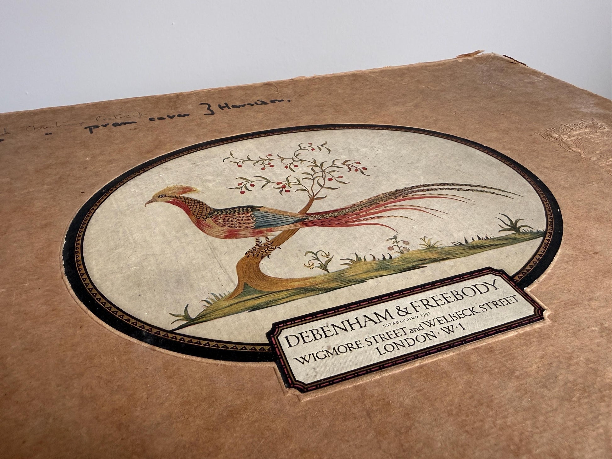 Vintage Debenham & Freebody Presentation Box | Royal Warrant Retail Ephemera
