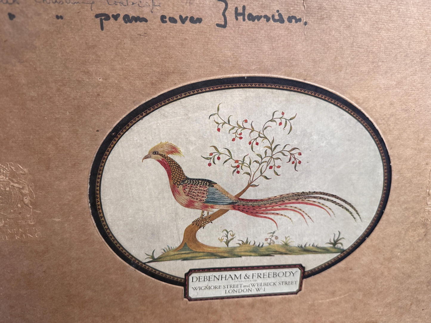 Vintage Debenham & Freebody Presentation Box | Royal Warrant Retail Ephemera
