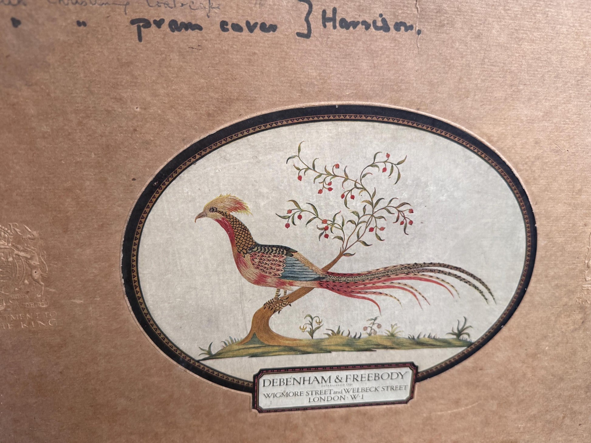 Vintage Debenham & Freebody Presentation Box | Royal Warrant Retail Ephemera