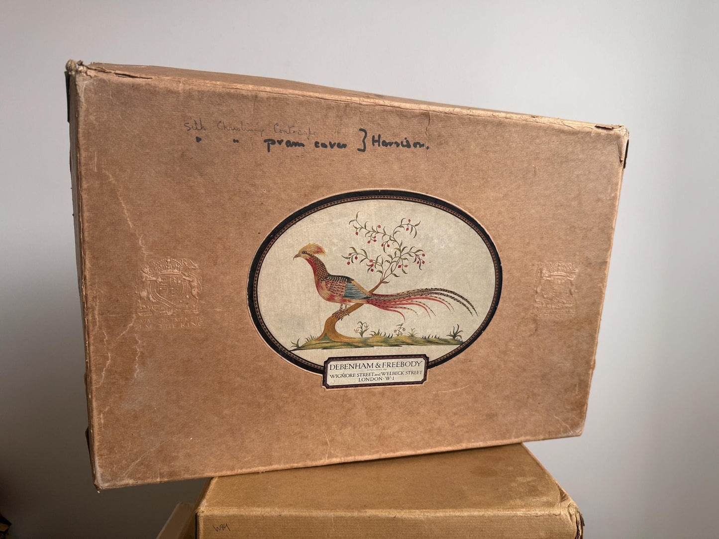 Vintage Debenham & Freebody Presentation Box | Royal Warrant Retail Ephemera