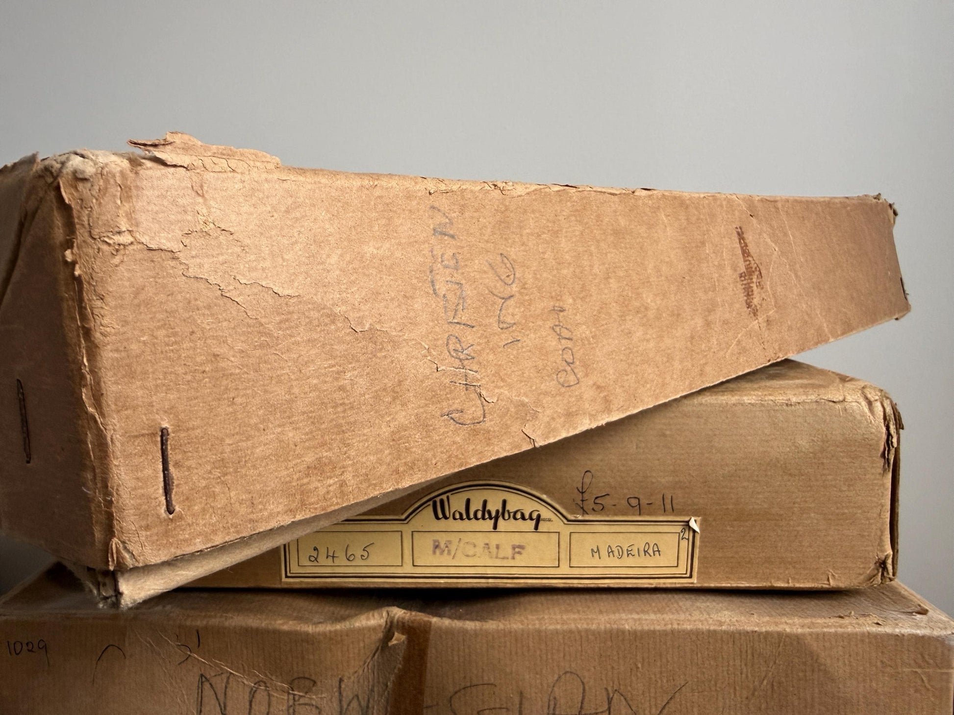 Vintage Debenham & Freebody Presentation Box | Royal Warrant Retail Ephemera