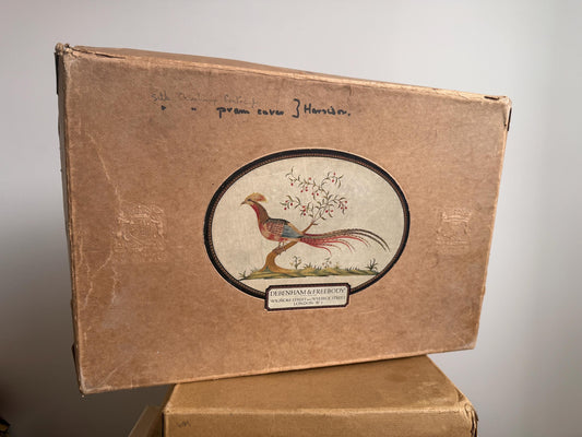 Vintage Debenham & Freebody Presentation Box | Royal Warrant Retail Ephemera