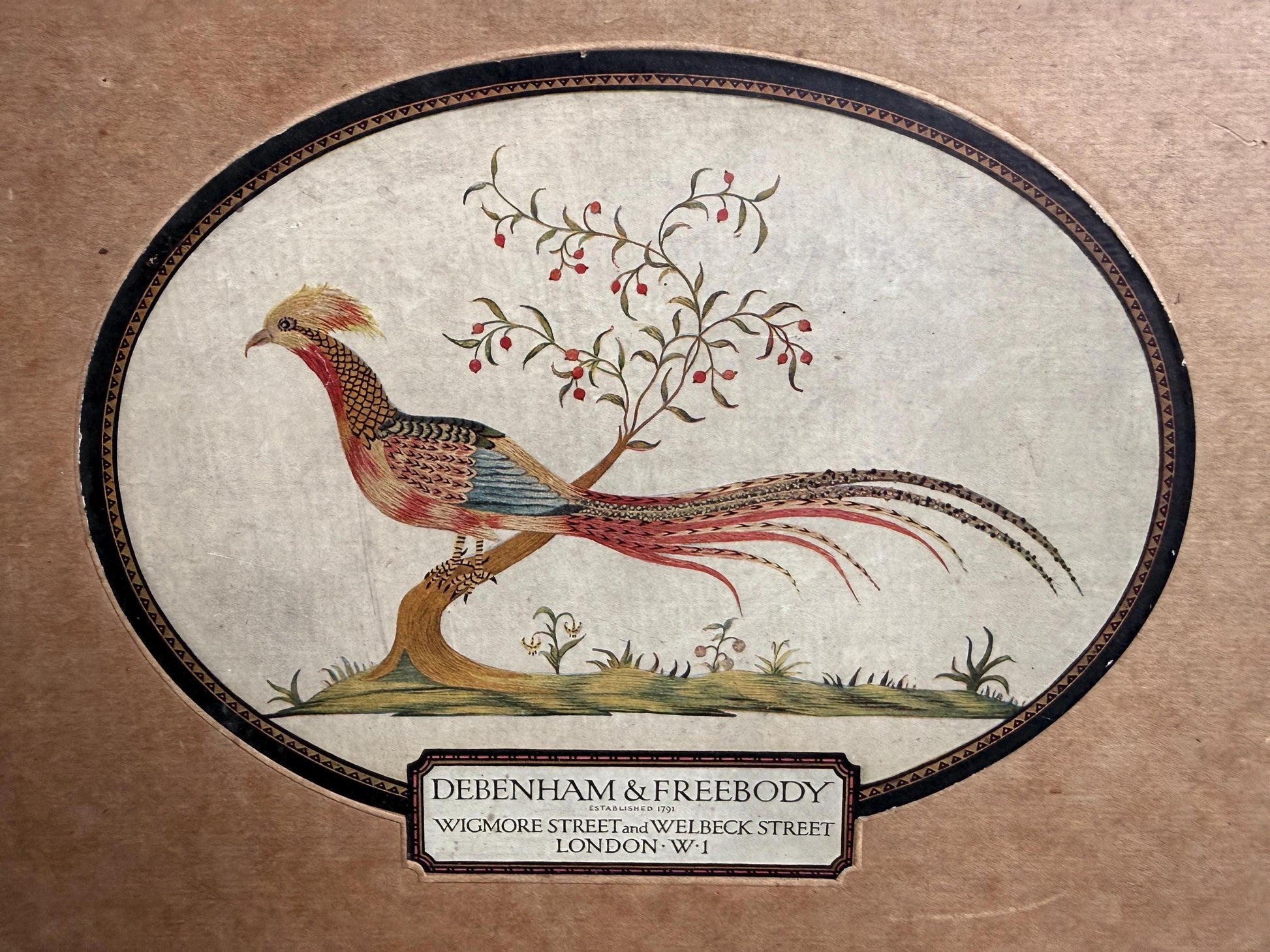 Vintage Debenham & Freebody Presentation Box | Royal Warrant Retail Ephemera