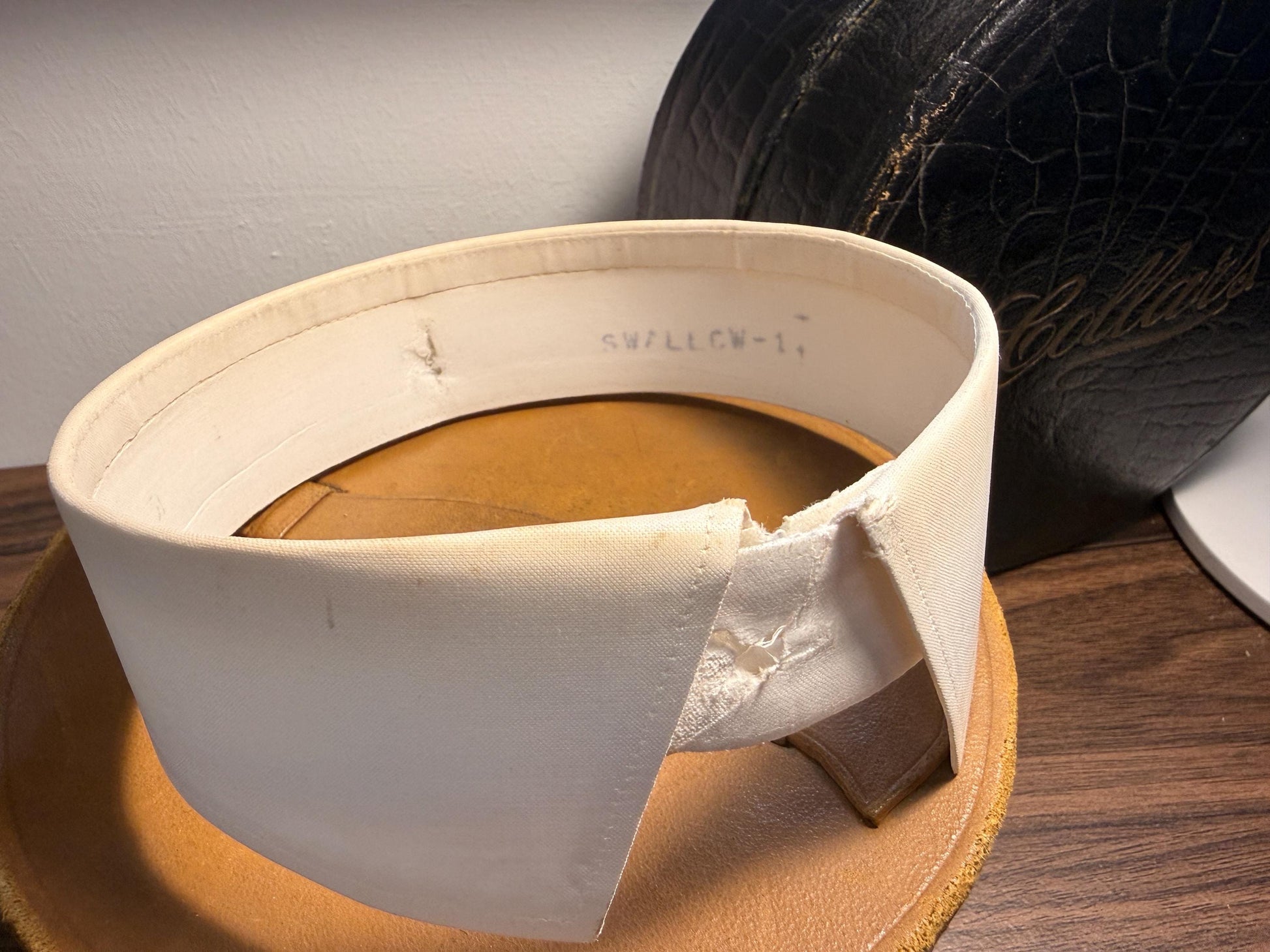 Vintage Detachable Cotton Collar | Collars Ltd Style 51, Size 14.5, Mid Century Menswear