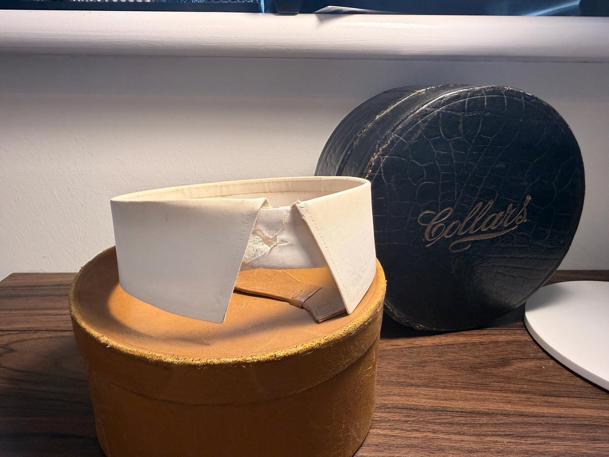 Vintage Detachable Cotton Collar | Collars Ltd Style 51, Size 14.5, Mid Century Menswear