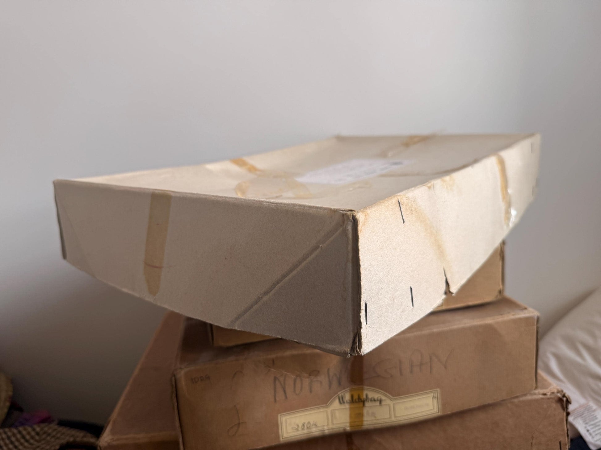 Vintage Hardy Amies Savile Row Presentation Box | Original Luxury Retail Packaging | Fashion Ephemera | 1995–2000