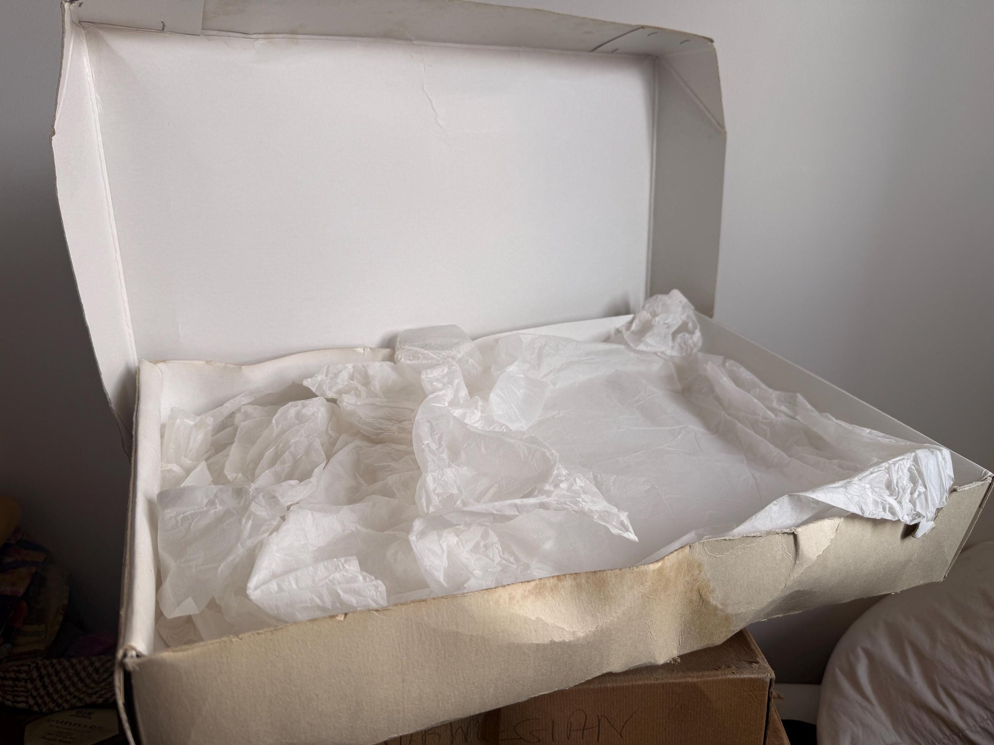 Vintage Hardy Amies Savile Row Presentation Box | Original Luxury Retail Packaging | Fashion Ephemera | 1995–2000