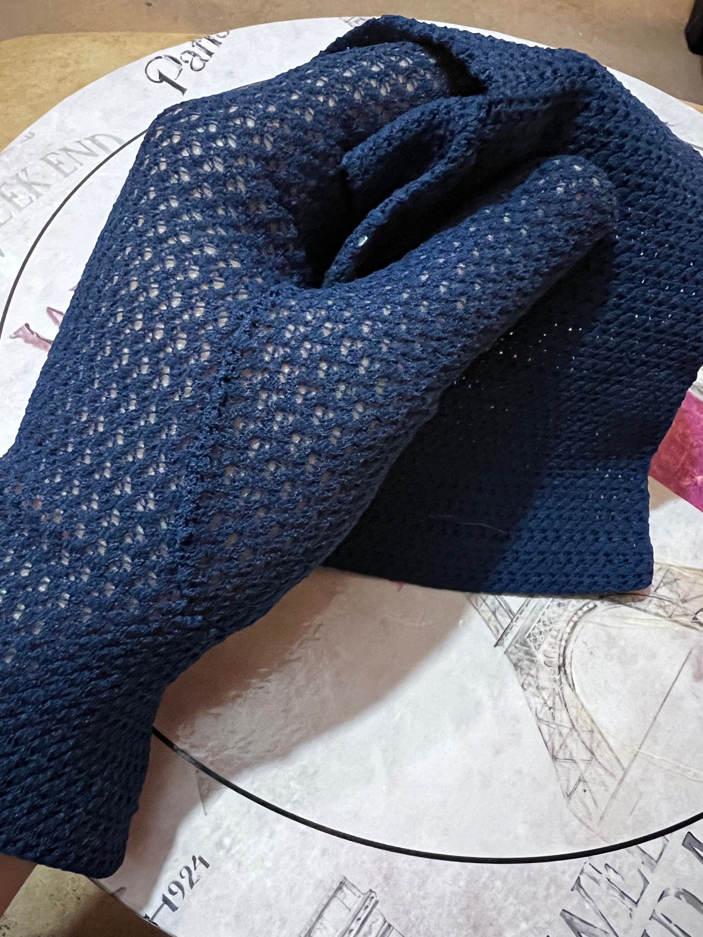 Navy lace gloves deals uk