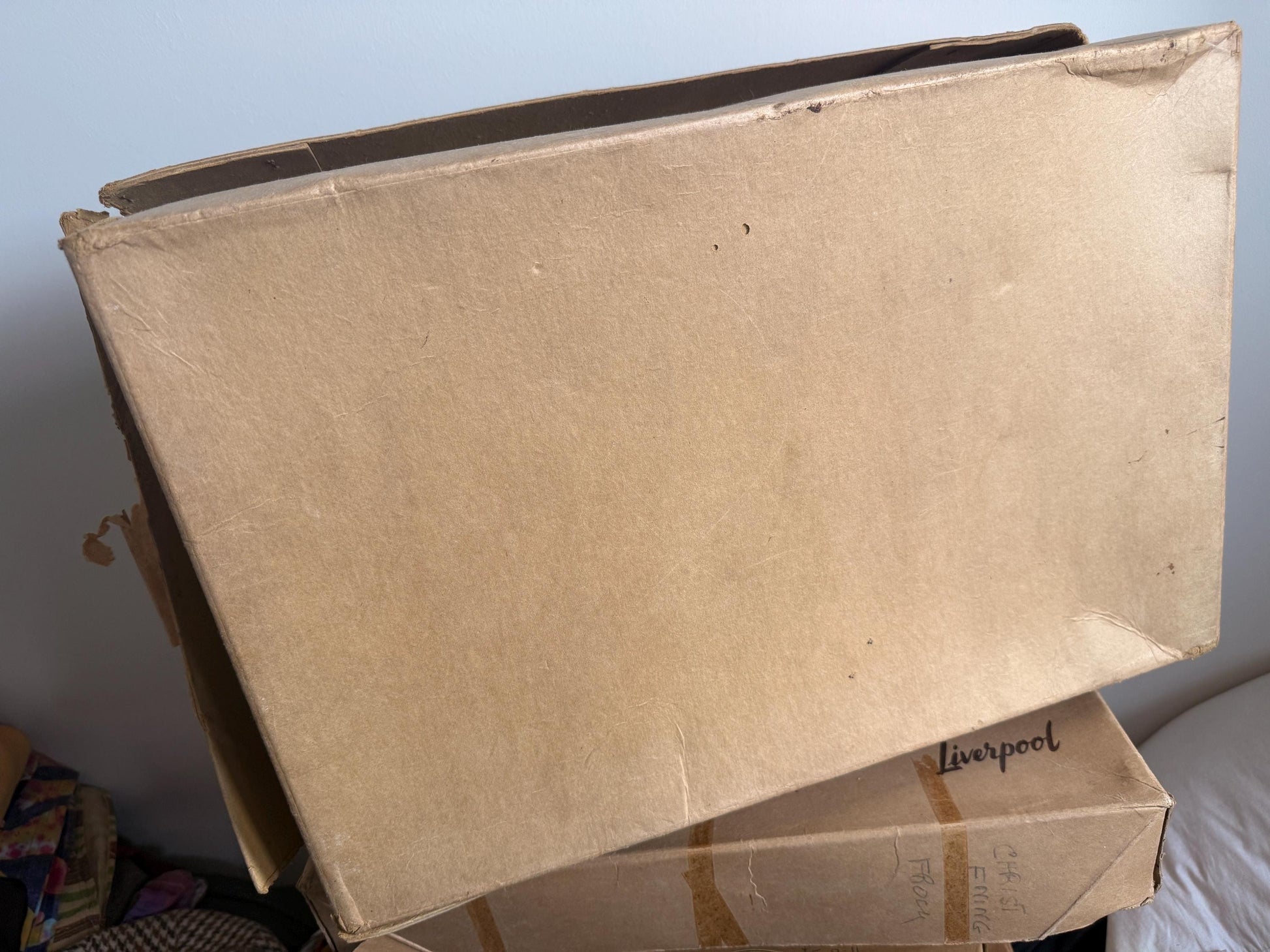 Vintage Lavender Ltd Court Dressmakers Box | Dated 15th September 1954 | Original Sloane Street Packaging | Fashion Ephemera