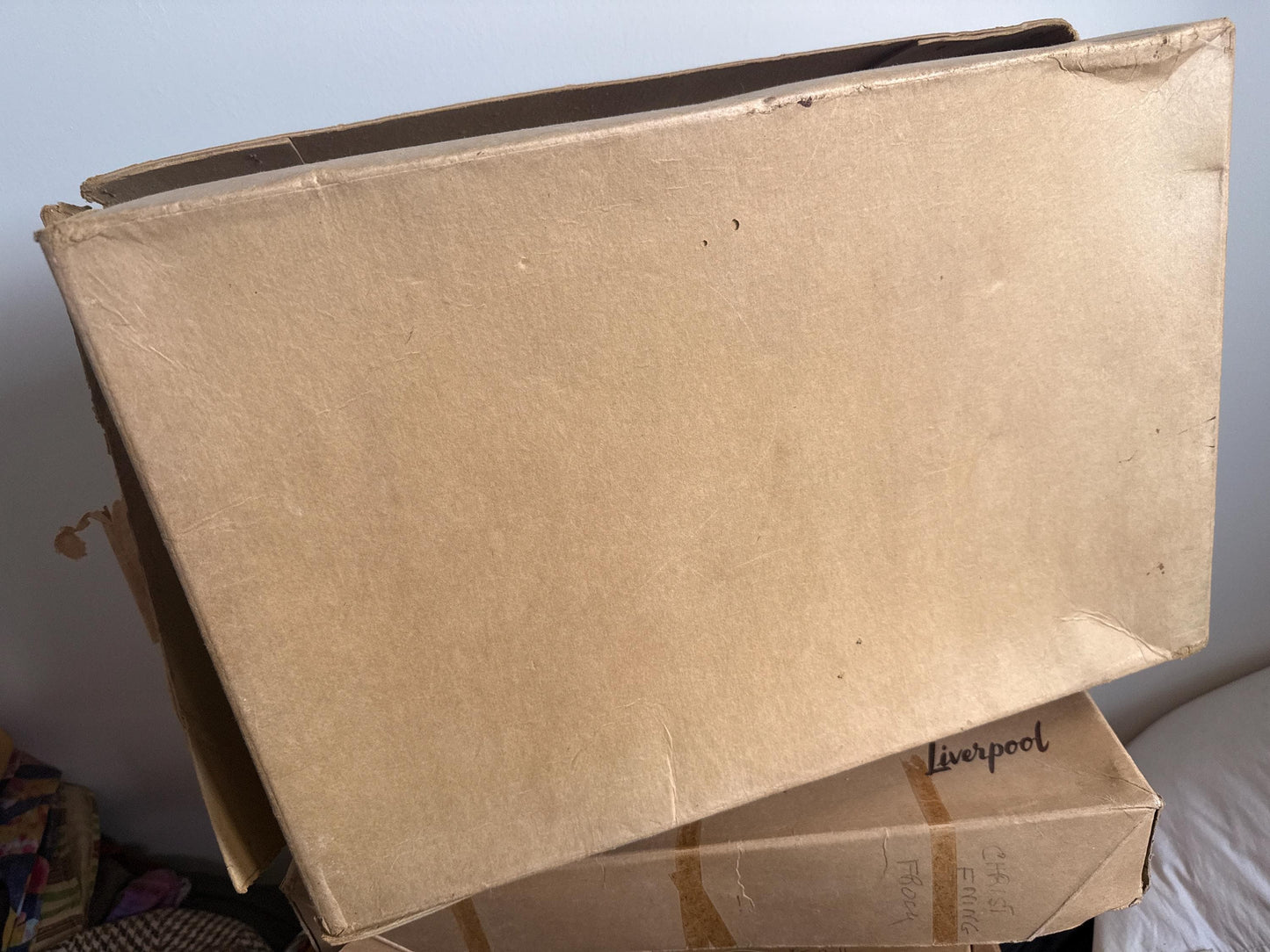Vintage Lavender Ltd Court Dressmakers Box | Dated 15th September 1954 | Original Sloane Street Packaging | Fashion Ephemera