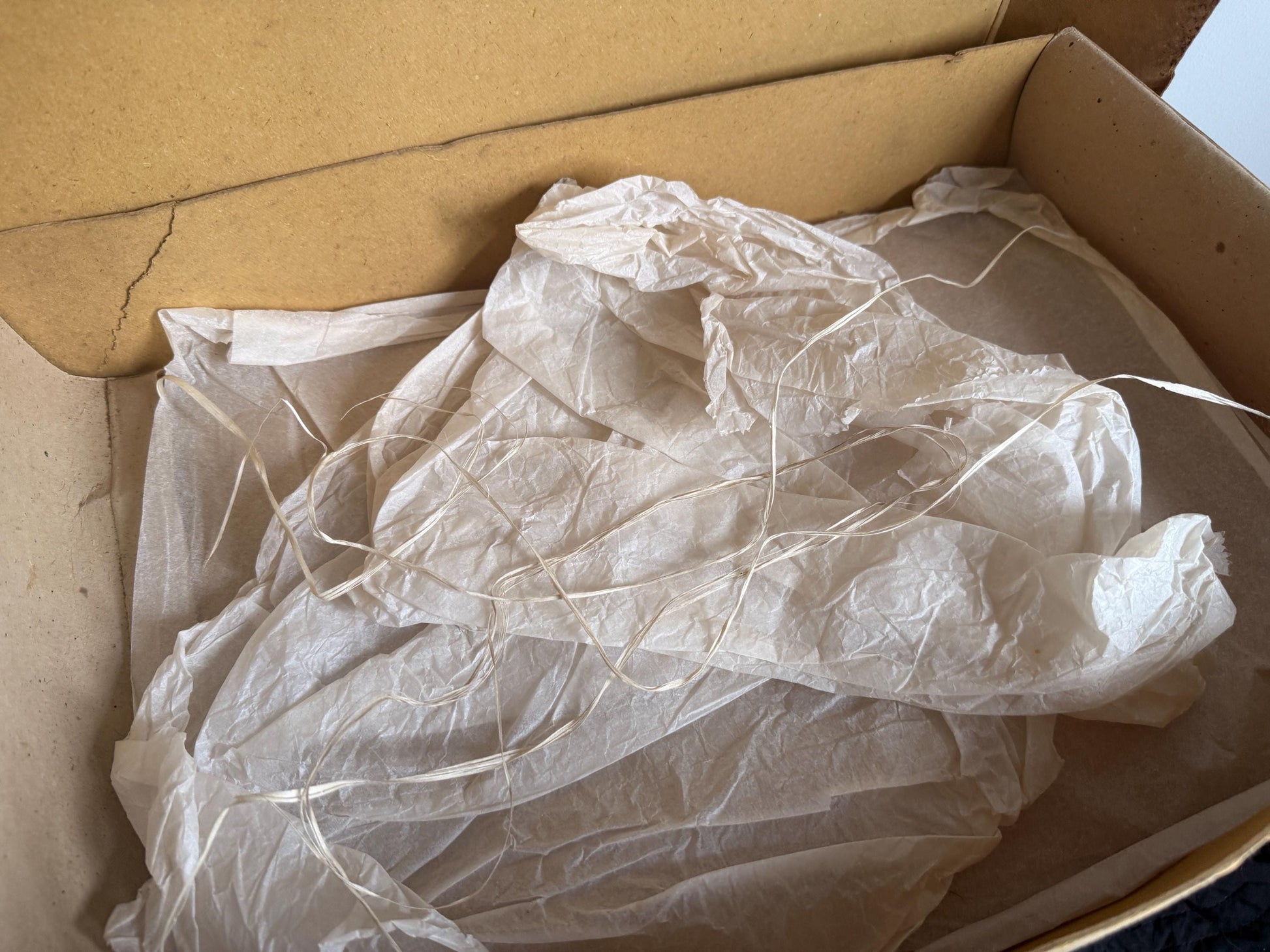 Vintage Lavender Ltd Court Dressmakers Box | Dated 15th September 1954 | Original Sloane Street Packaging | Fashion Ephemera