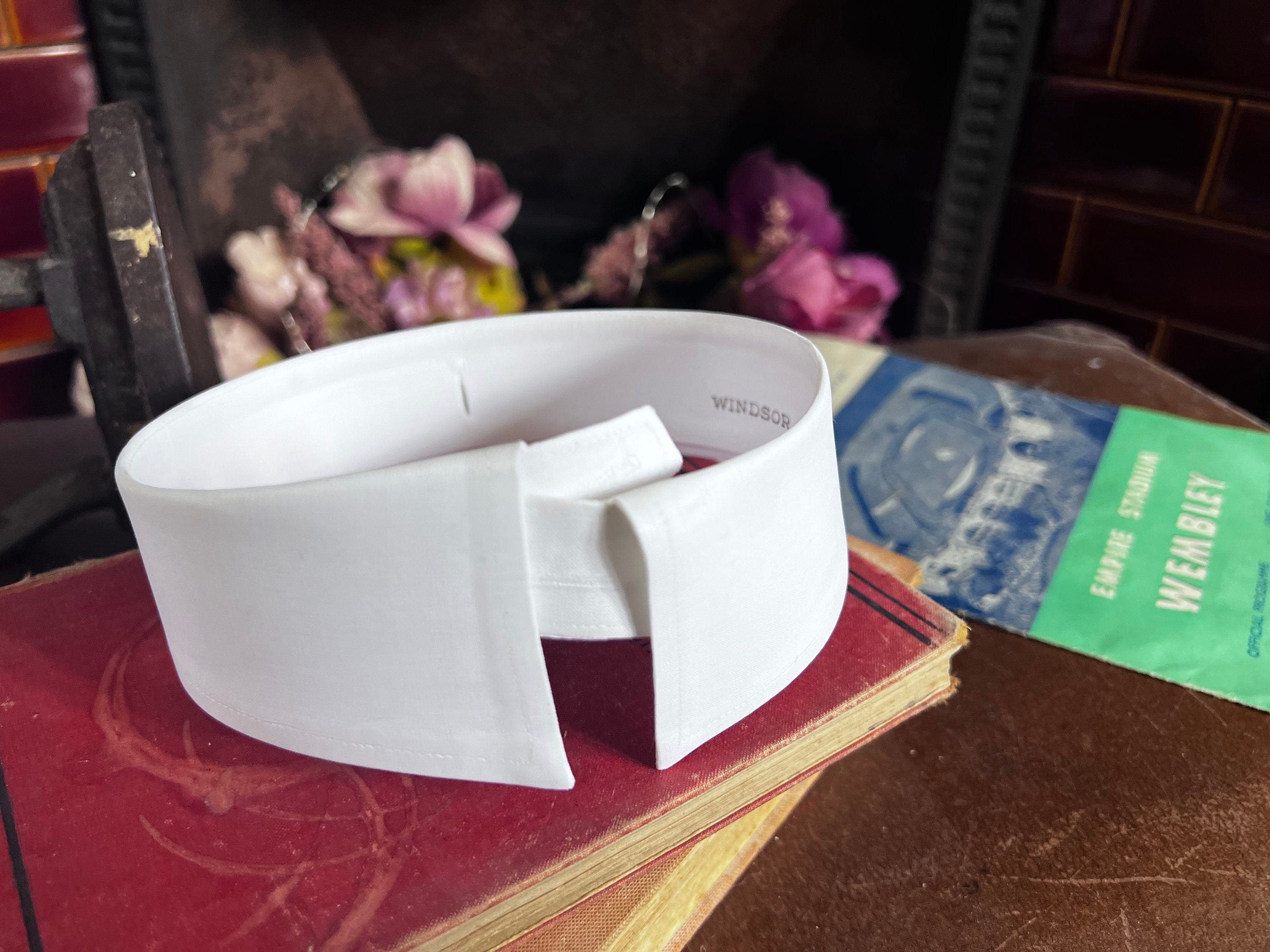 Detachable shop wing collar