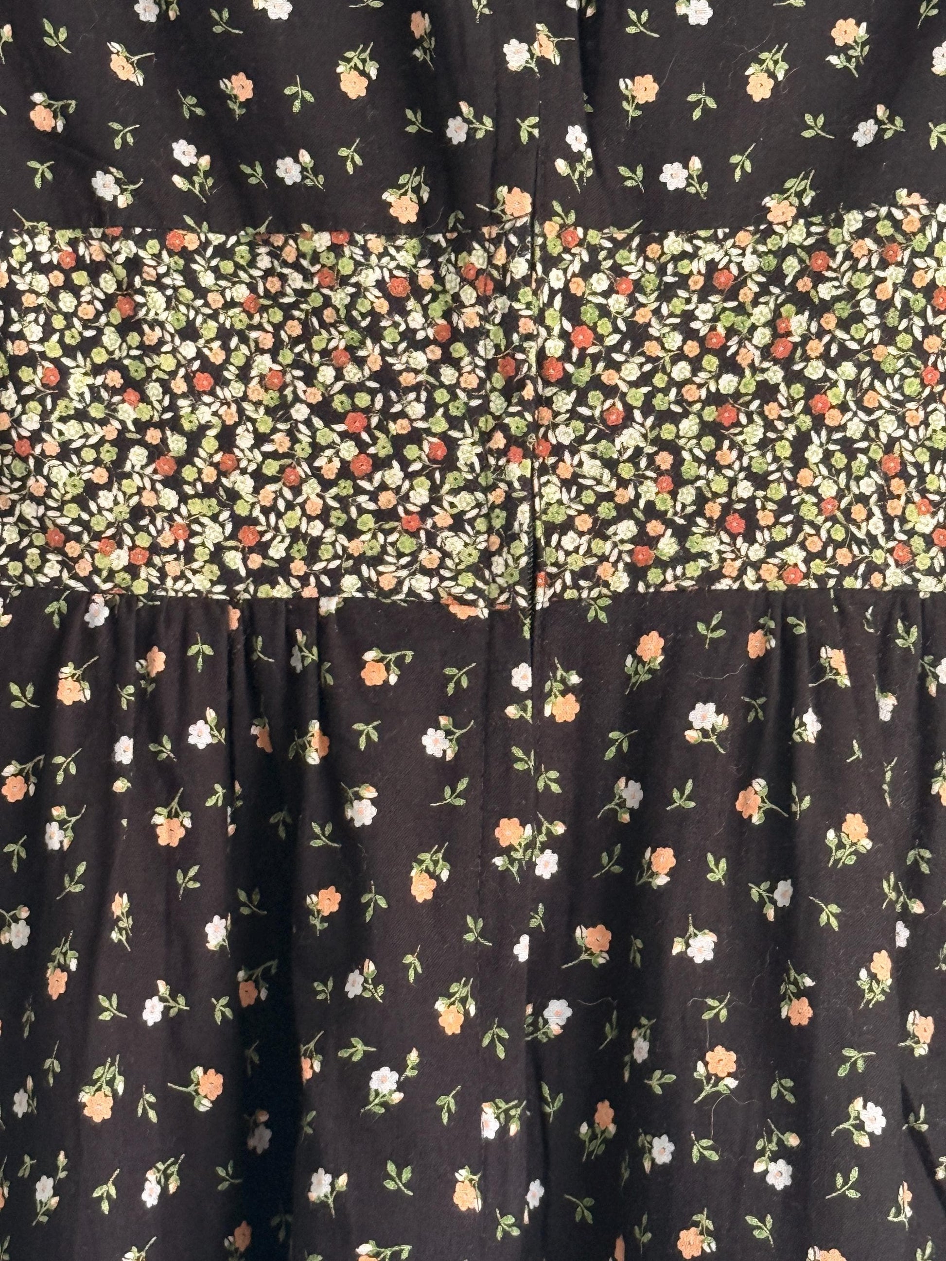 Vintage Mister Ant Prairie Dress | Made in England | 1970s Floral Maxi Dress | Cottagecore Dress | Romantic Boho Dress | British Vintage