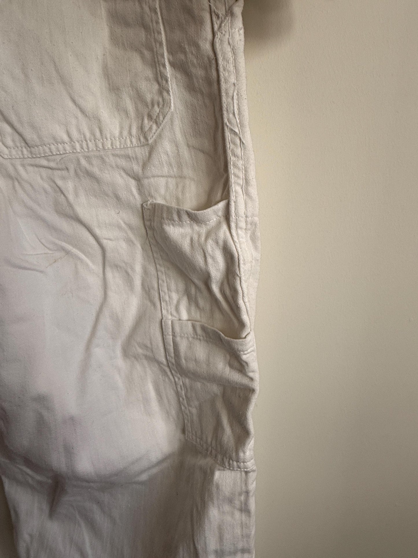 Vintage Pexwear White Cotton Boiler Suit | Royal Warrant British Workwear Overalls