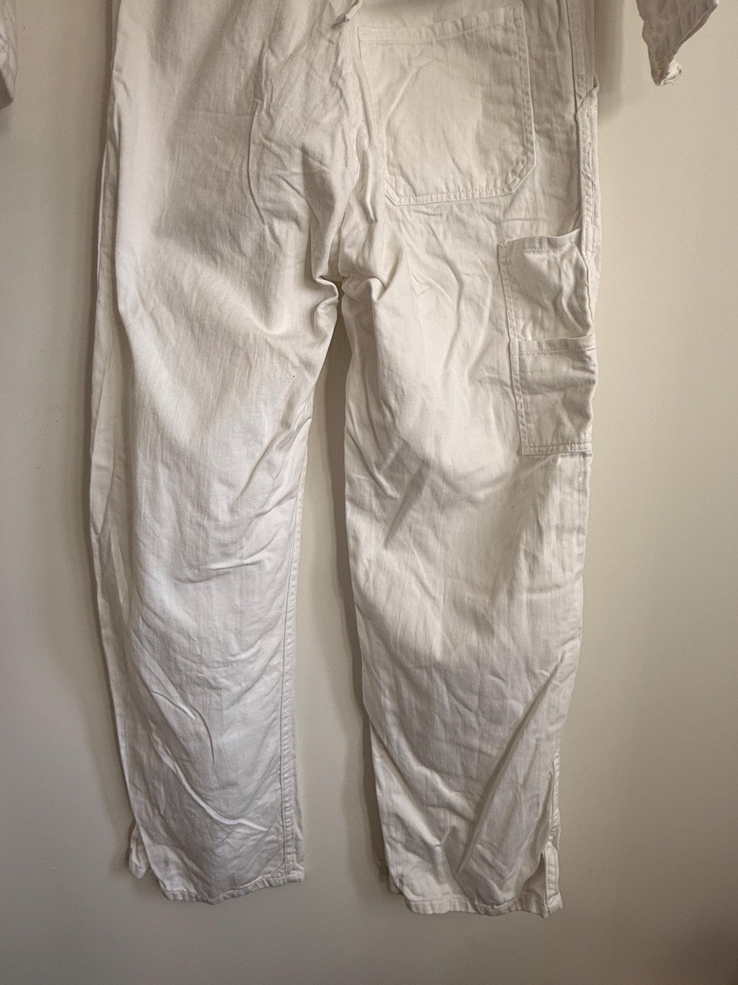 Vintage Pexwear White Cotton Boiler Suit | Royal Warrant British Workwear Overalls