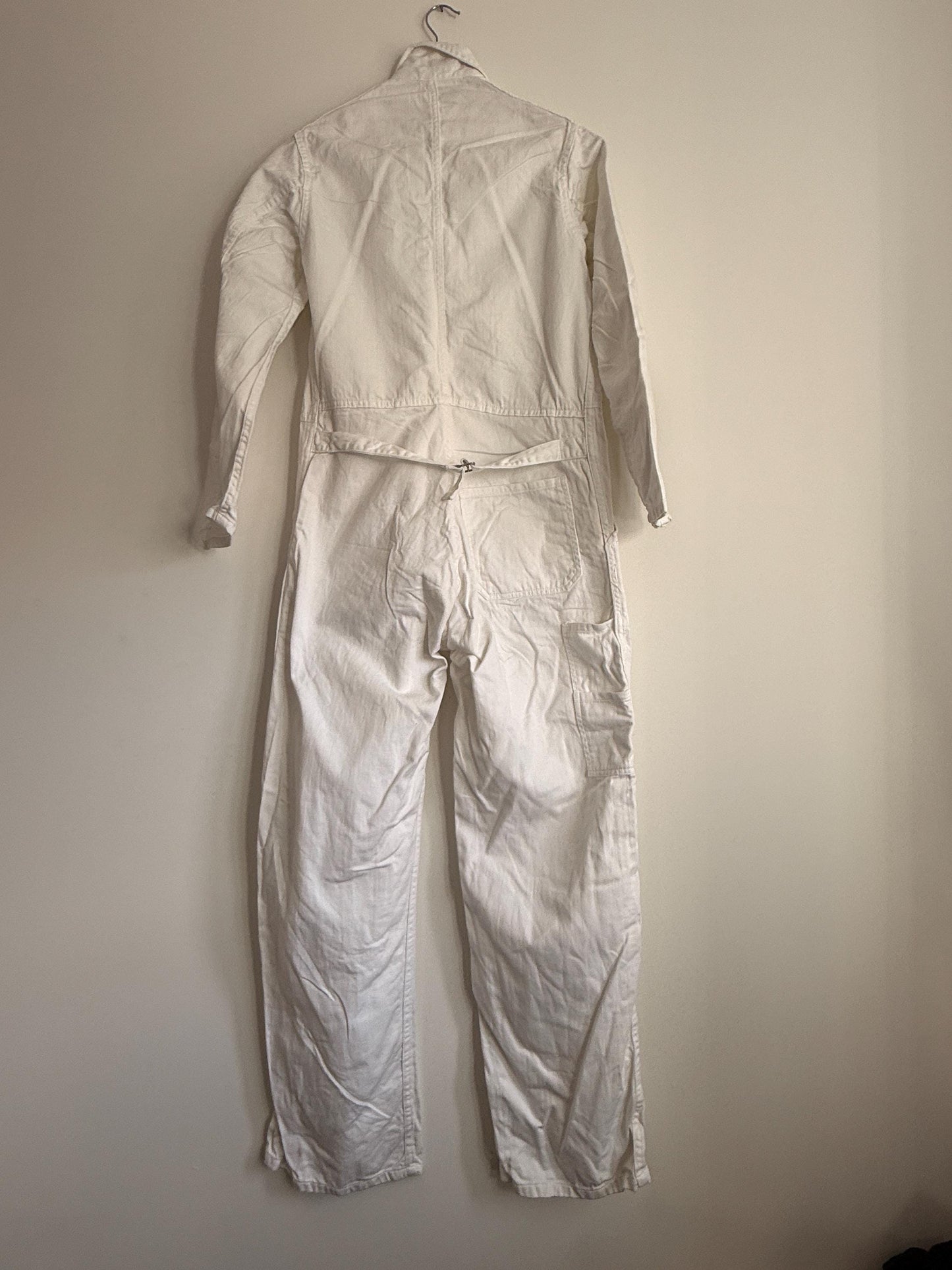 Vintage Pexwear White Cotton Boiler Suit | Royal Warrant British Workwear Overalls