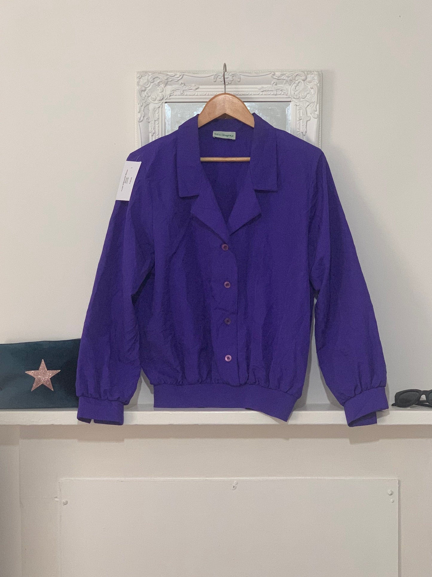 Vintage Purple Blouse - Vintage Blouses Online - Vintage Clothing ...