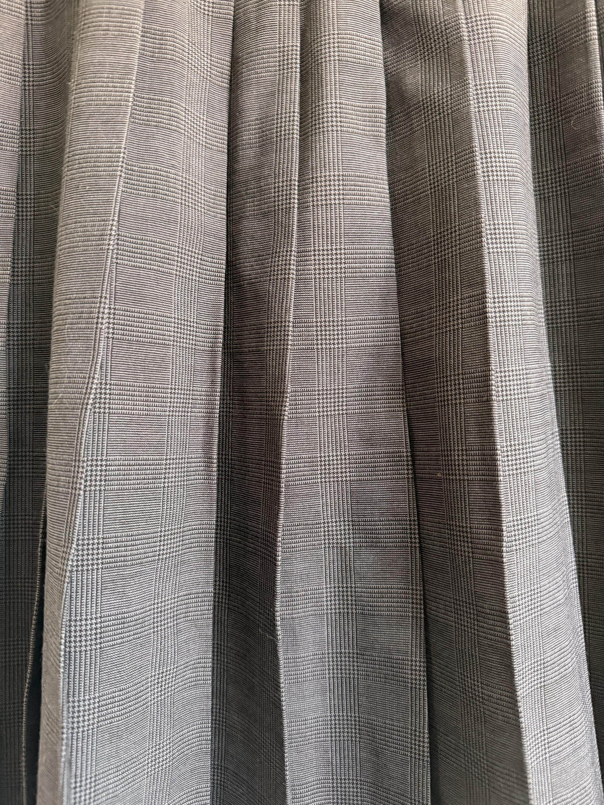 Vintage Ringel Prince of Wales Check Pleated Midi Skirt | Heritage Tailored | UK 10-12