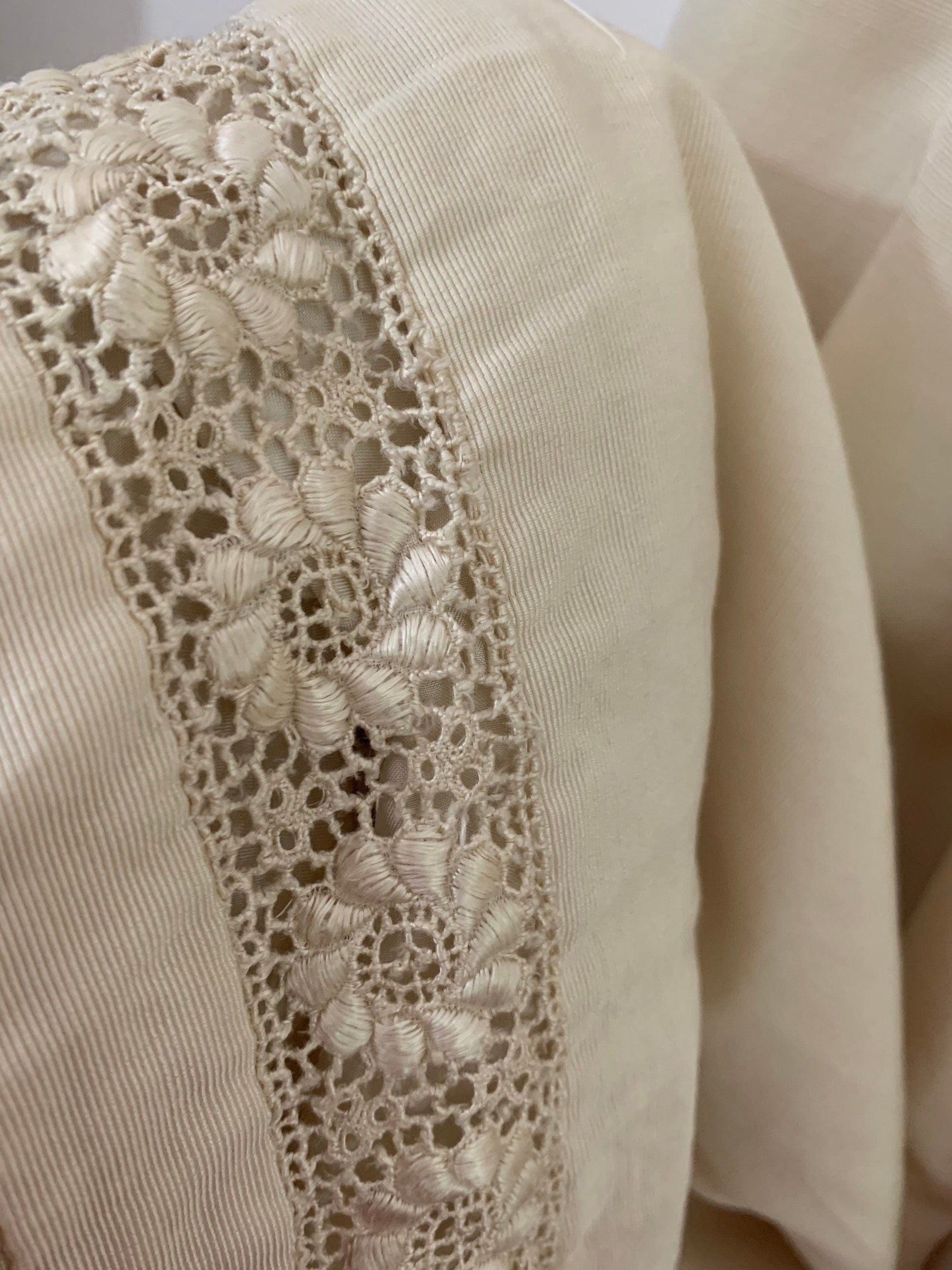 Antique Silk Christening Gown and cape, 19th Century Christening Gown, Heirloom Christening Gown, Antique Christening Cape Silk Exceptional