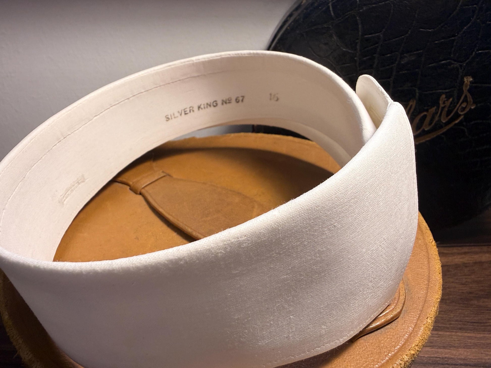 Vintage Silver King Detachable Collar Size 16 – White Cotton Formal Menswear