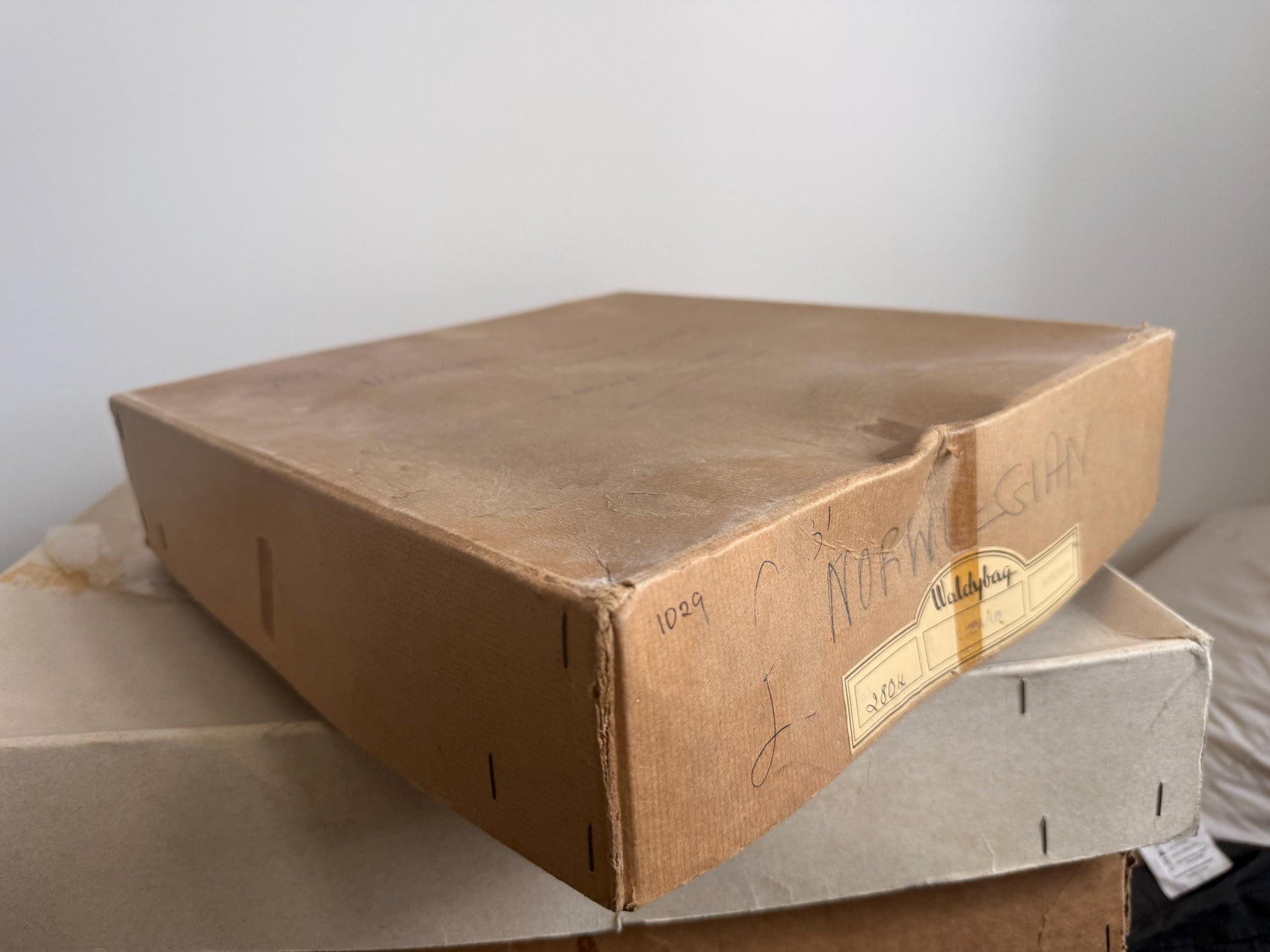 Vintage Waldybag Handbag Retail Box | Original 1950s 1960s Branded Storage Box | Fashion Ephemera | Collectors Display Packaging