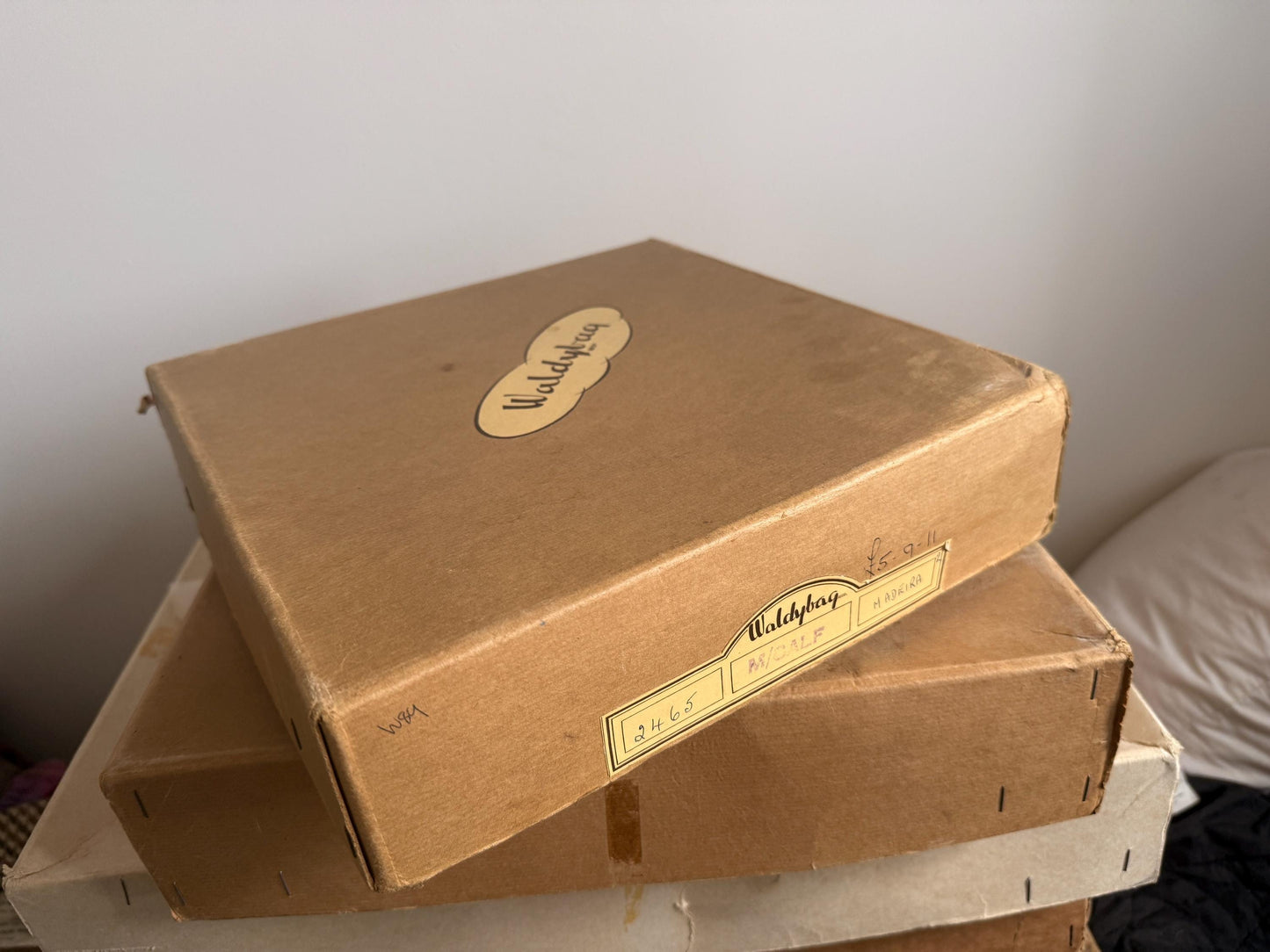 Vintage Waldybag Handbag Retail Box | Original 1950s 1960s Storage Box | Collectors Display Packaging | Made in England