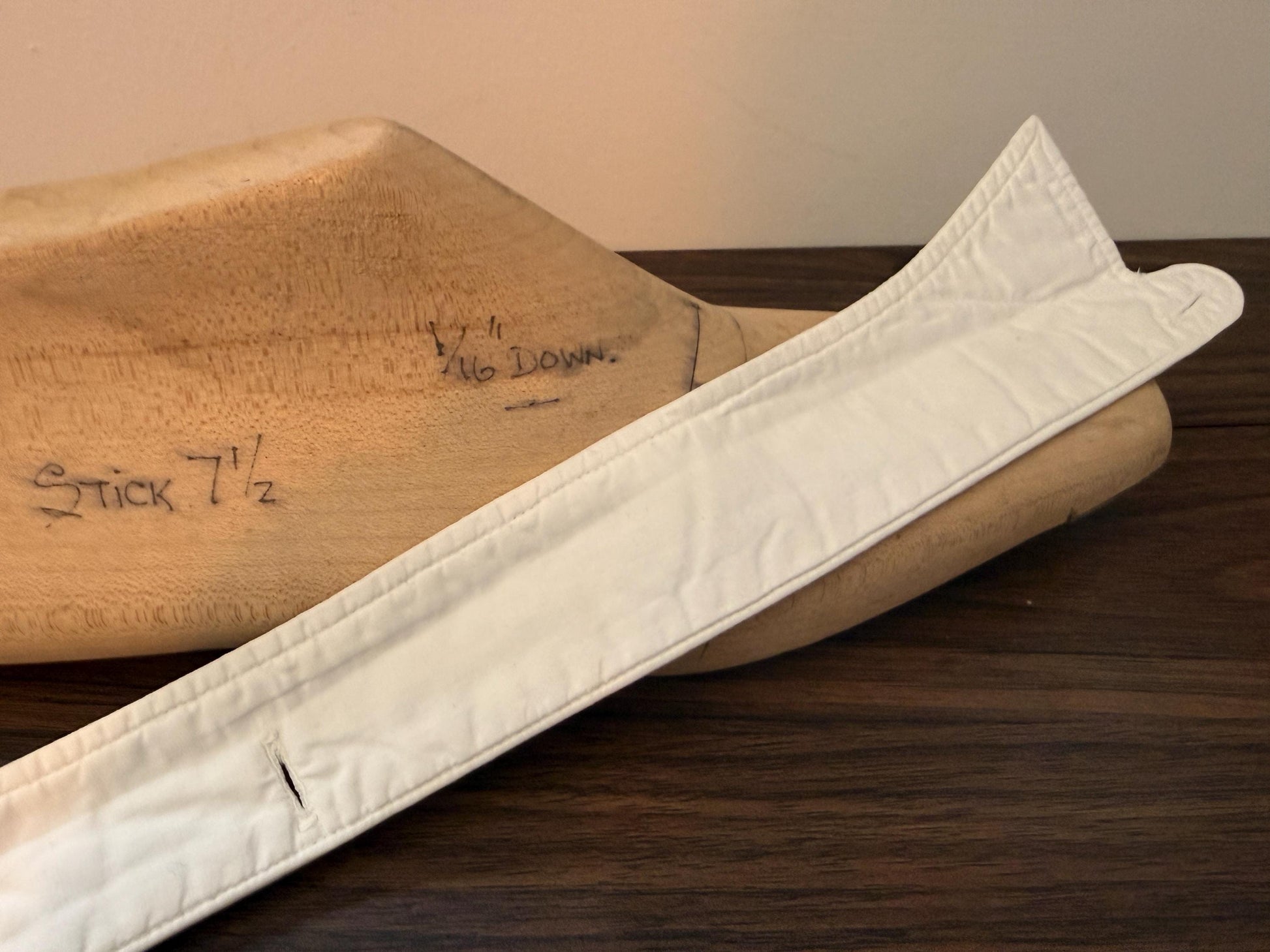 Vintage Welch Margetson Detachable unstiffened Collar No.53 Size 16 1/2 inch | White Cotton Formal Shirt Collar