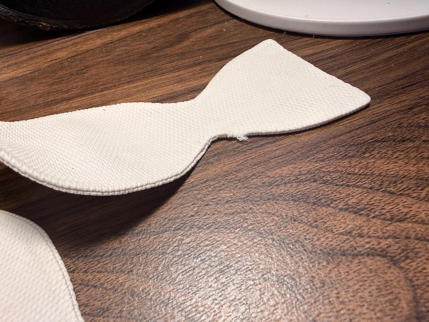 Vintage White Marcella Cotton Bow Tie | Self Tie Evening Bow Tie | White Tie Formalwear | Traditional Menswear