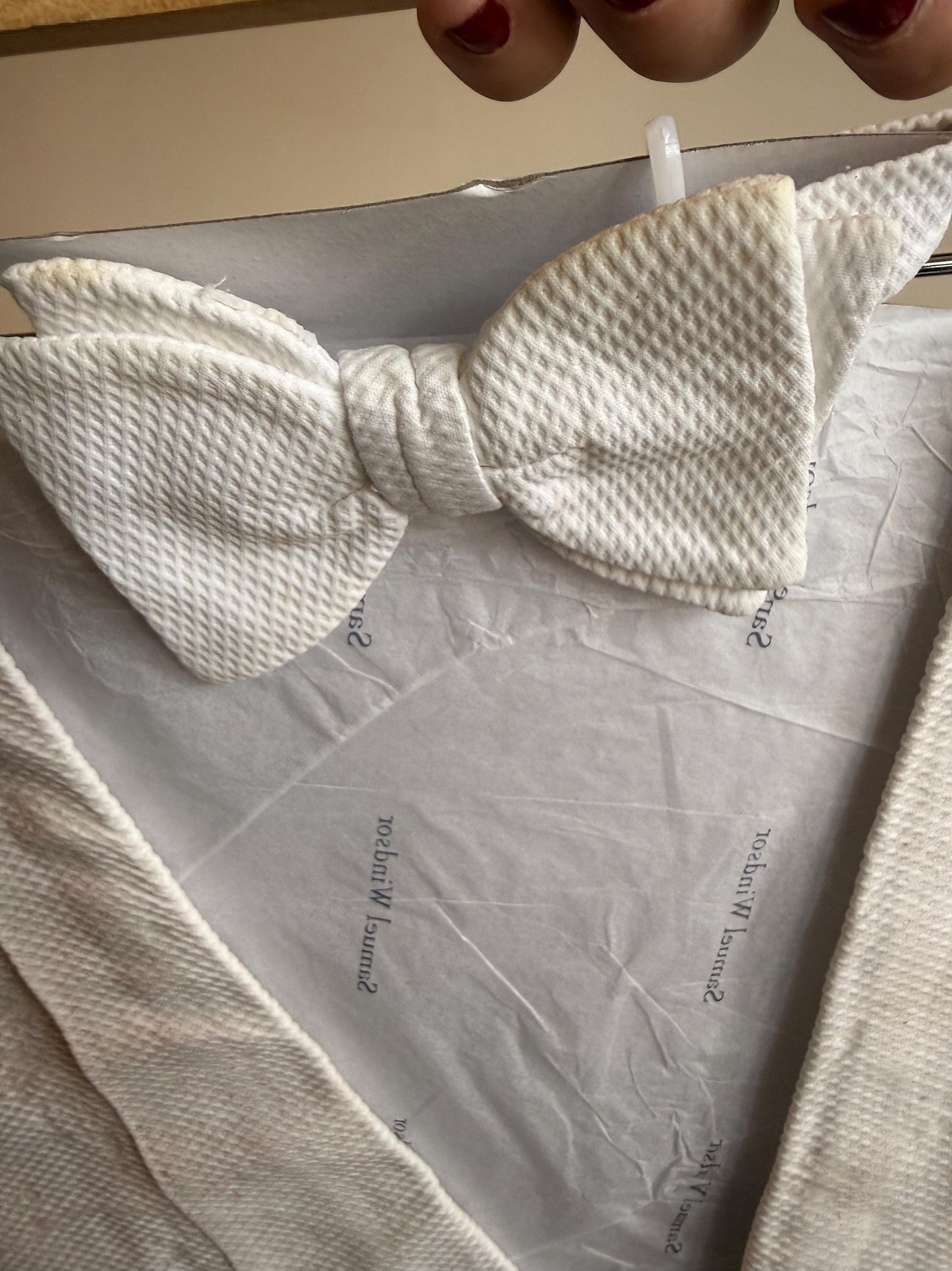 Vintage White Marcella Evening Dress Waistcoat & Bow Tie, Mens White Tie Pique Formalwear Set, Restoration