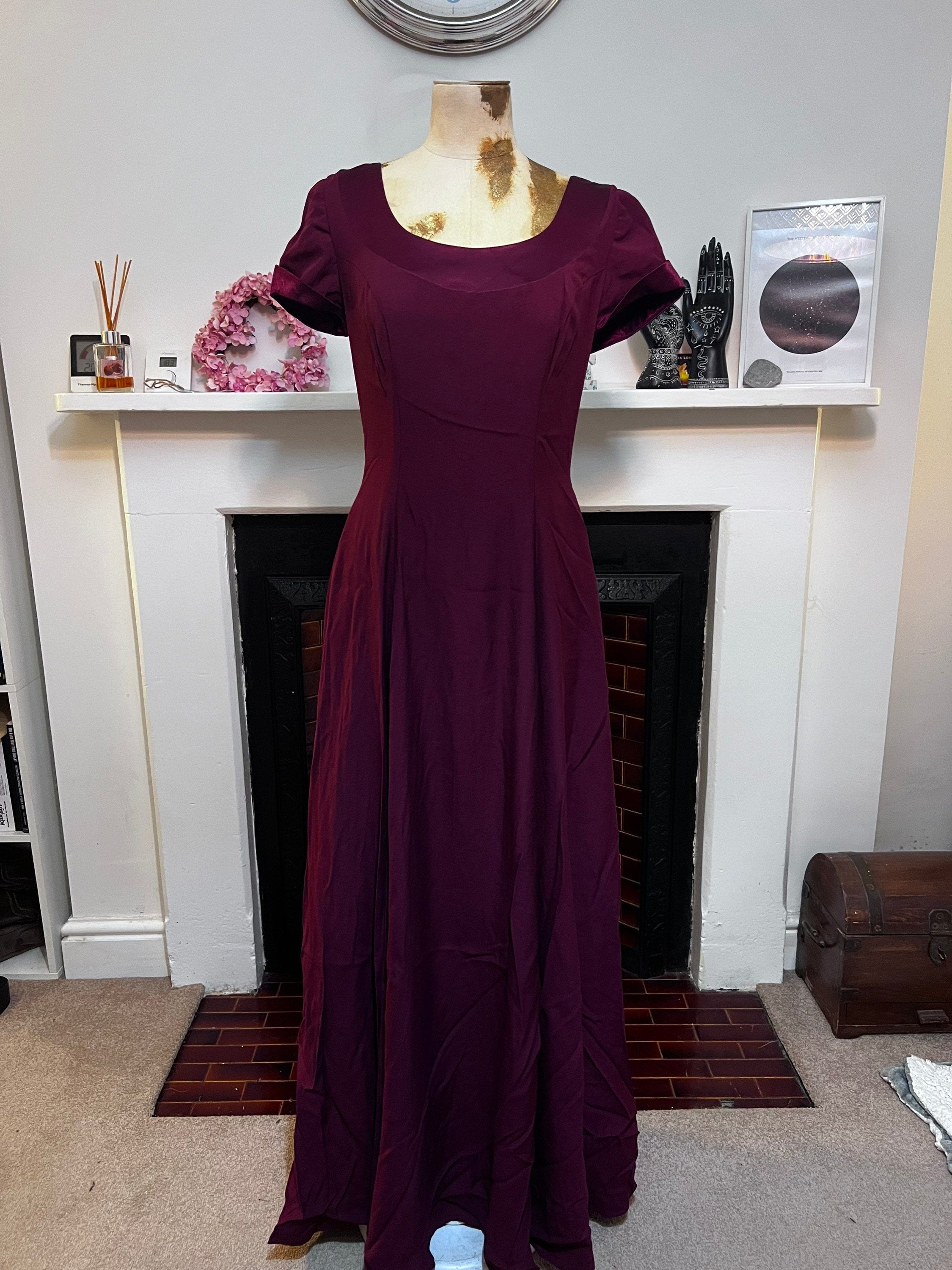 Wine prom outlet dress uk